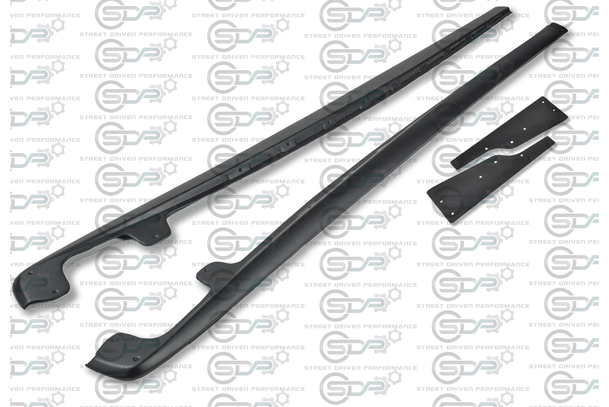 2005-2013 C6 Corvette - Base Model - ZR1 Conversion Side Skirts / Rocker Panels / Ground Effects with Mud Flaps