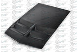 5th Gen Camaro - Hood Insert / Vent - "ZL1 Style" - Carbon Fiber or Primer Black