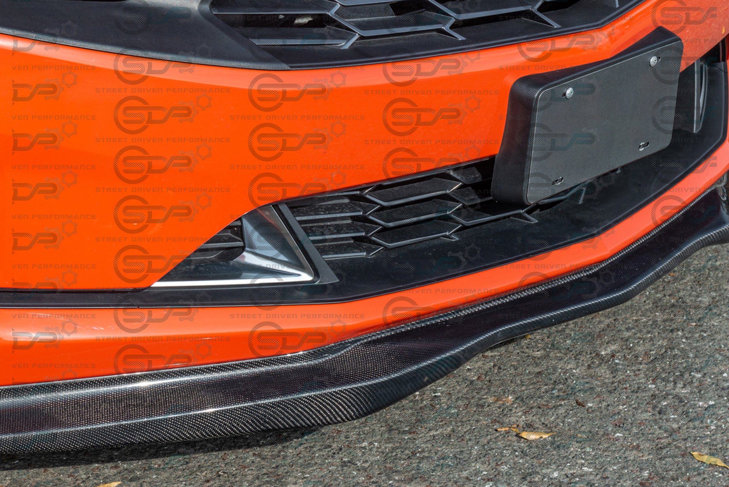 2019+ 6th Gen Camaro - "T6 Performance Package" Carbon Fiber Front Splitter / Lip with Side Extensions Ground Effects - for all SS / LT / LS / RS models