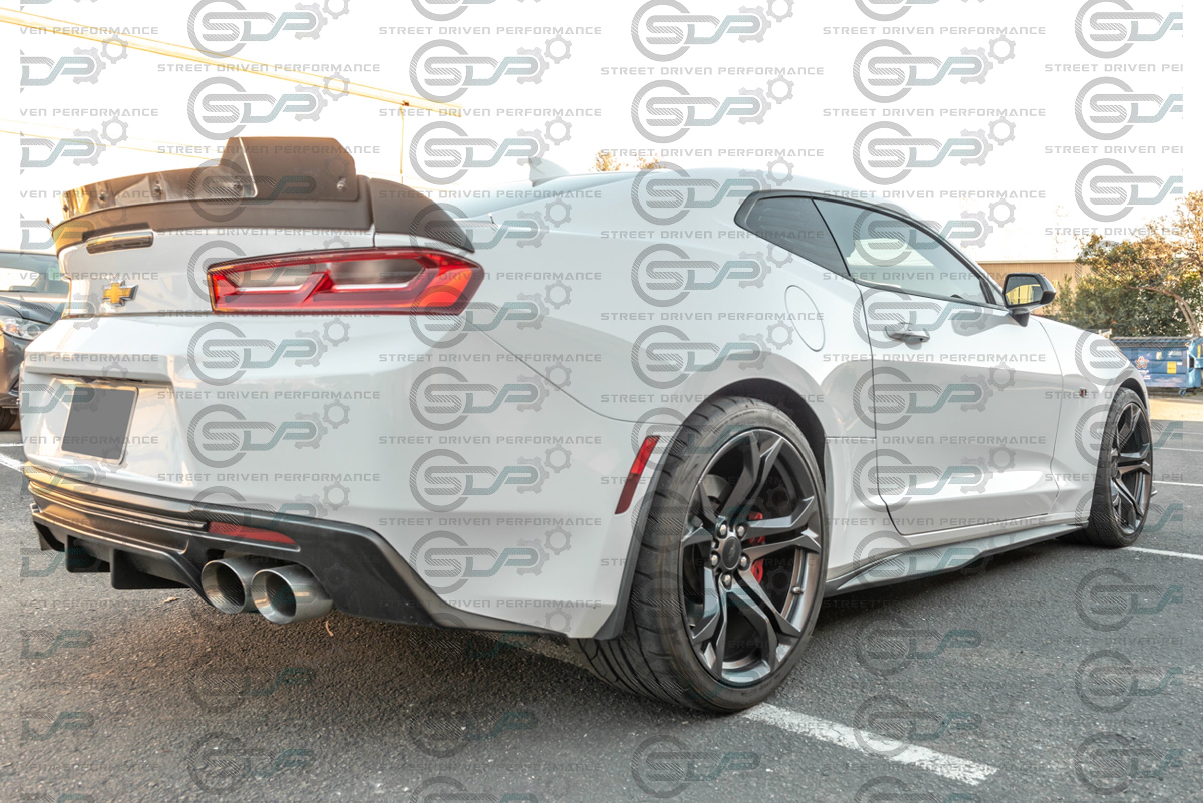 2016 6th Gen Camaro - Extended Front & Rear Splash Guards / Mud Flaps - for all models