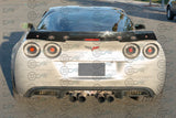 C6 Corvette - "C7 Stage 3" Style with Winglets & Wickerbill Rear Trunk Spoiler