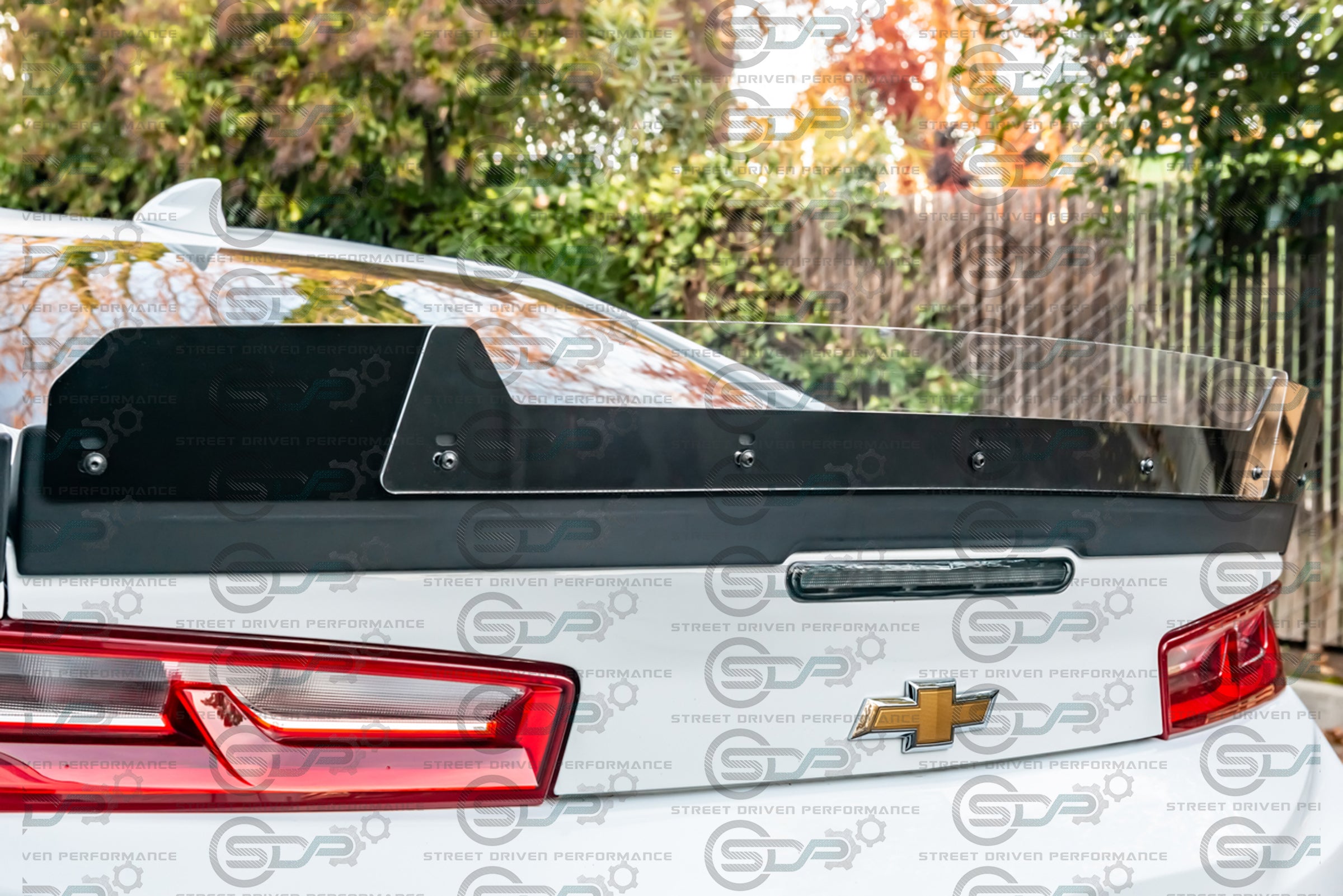2016-2018 6th Gen Camaro - "1LE Track Package" Rear Trunk Spoiler Wing with Extended Wickerbill - for all 16-18 models