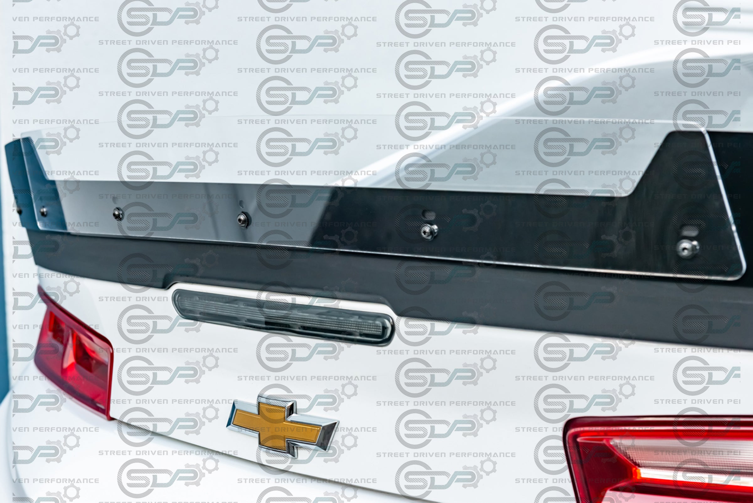 2016-2018 6th Gen Camaro - "1LE Track Package" Rear Trunk Spoiler Wing with Extended Wickerbill - for all 16-18 models