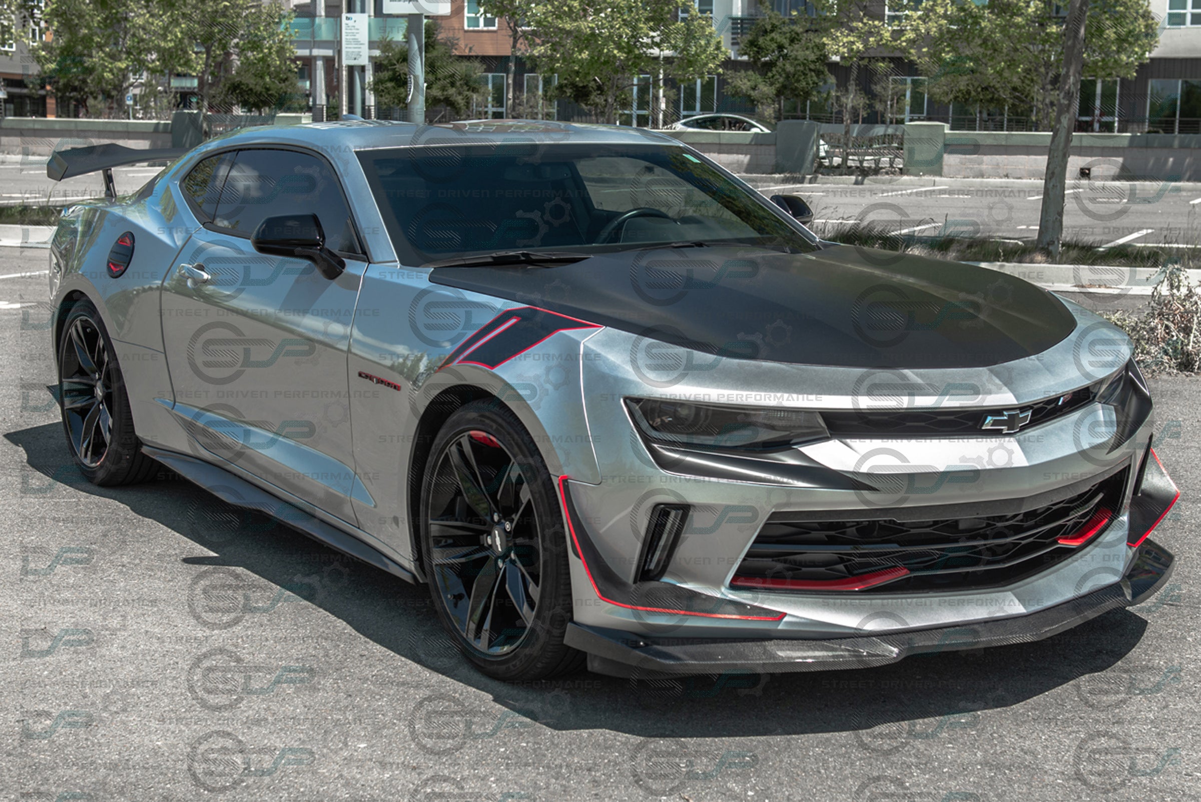 2016-2018 6th Gen Camaro - "ZL1 Performance Package" Carbon Fiber Front Splitter / Lip Ground Effects - for all LT / LS / RS models