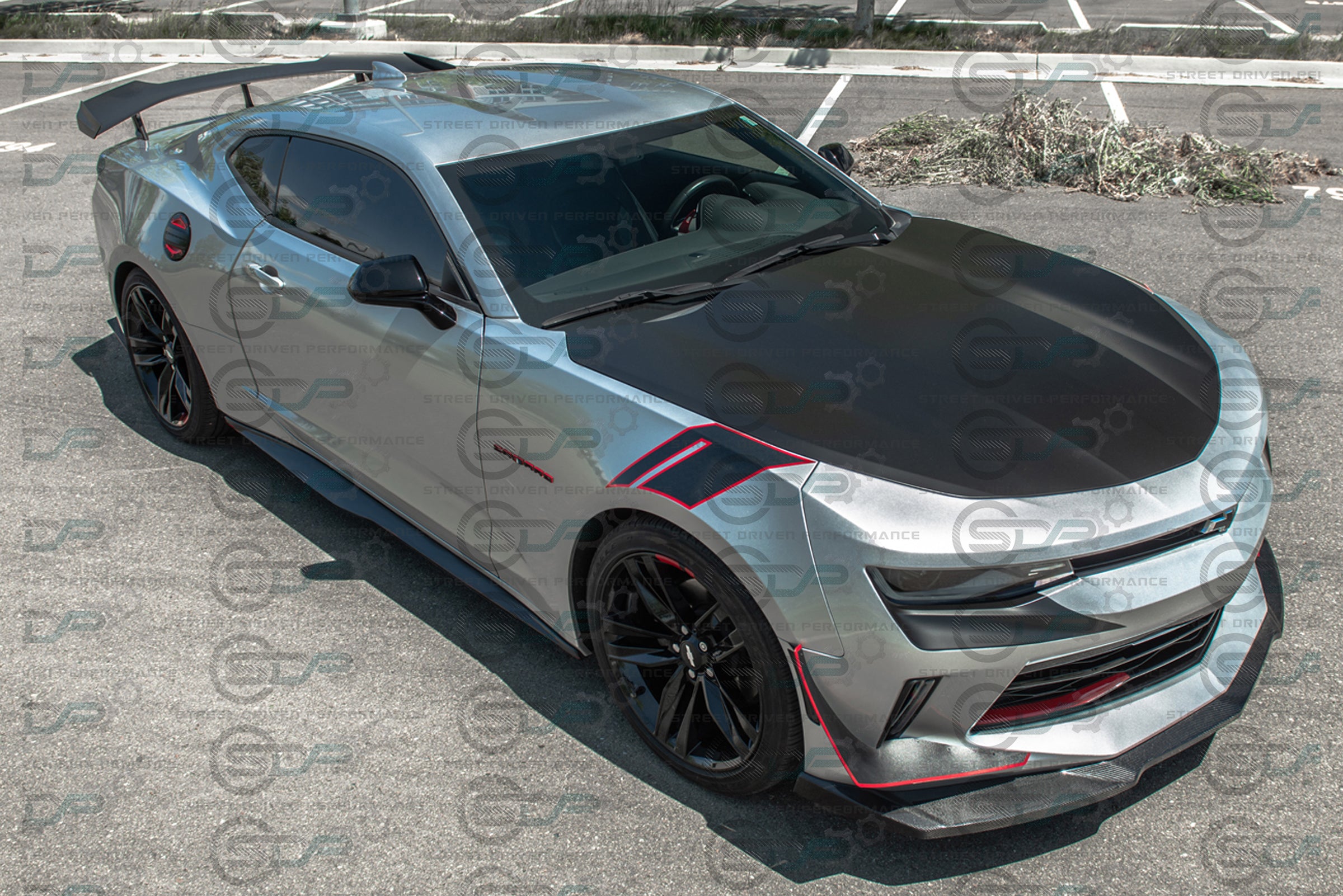 2016-2018 6th Gen Camaro - "ZL1 Performance Package" Carbon Fiber Front Splitter / Lip Ground Effects - for all LT / LS / RS models