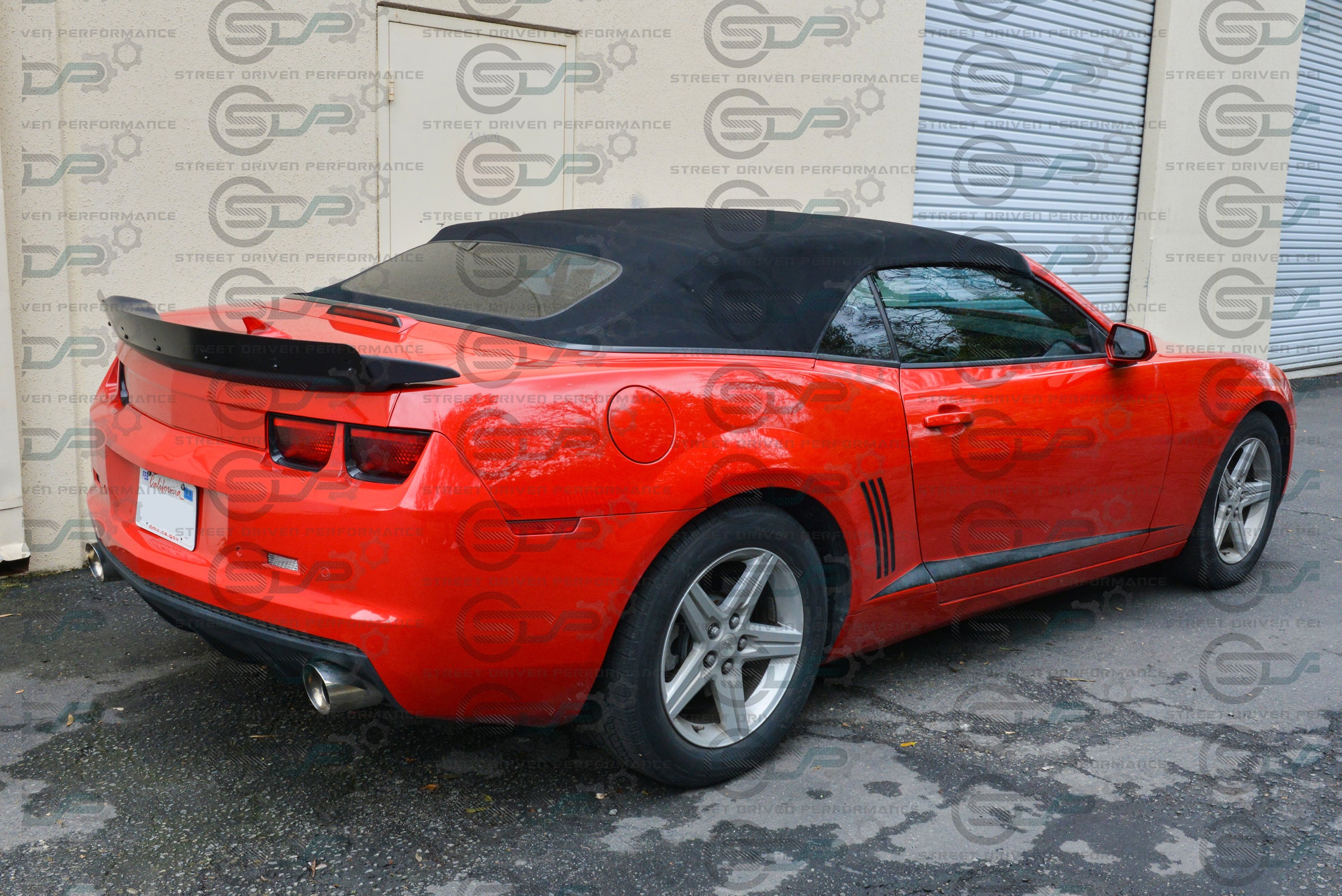 2010-2013 5th Gen Camaro - "ZL1 Style" Rear Trunk Lid Spoiler Wing  with Wickerbill - for models