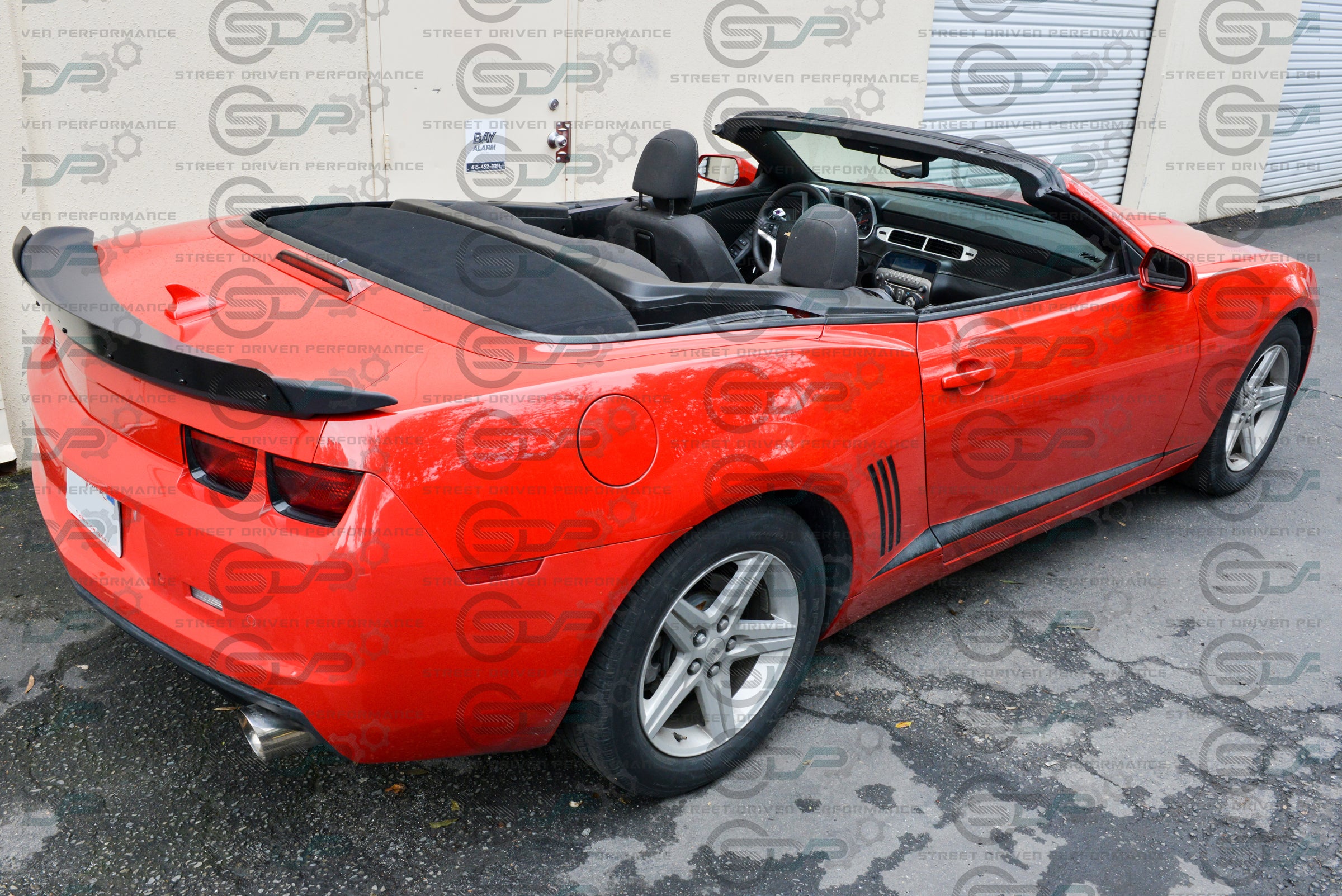 2010-2013 5th Gen Camaro - "ZL1 Style" Rear Trunk Lid Spoiler Wing  with Wickerbill - for models