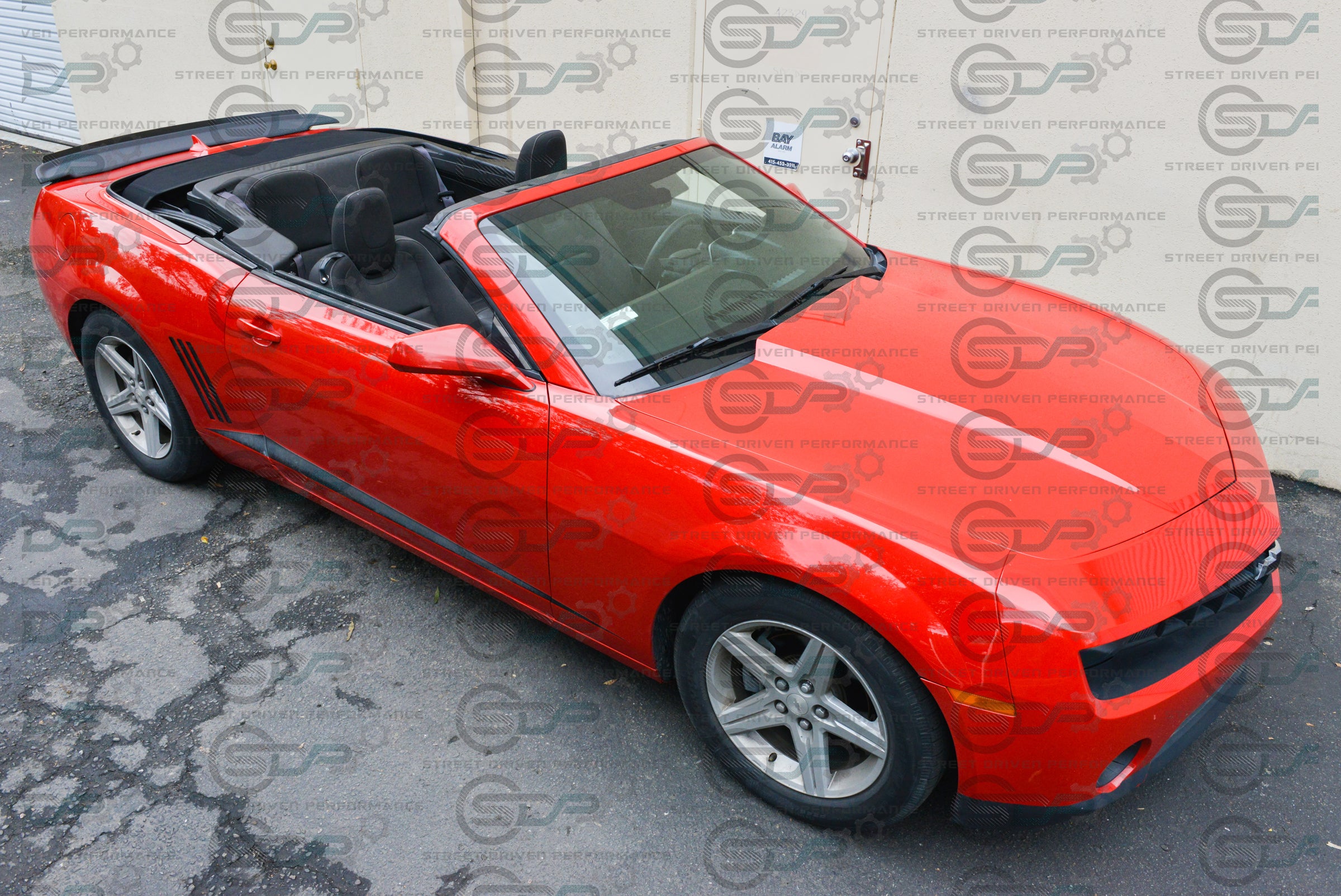 2010-2013 5th Gen Camaro - "ZL1 Style" Rear Trunk Lid Spoiler Wing  with Wickerbill - for models