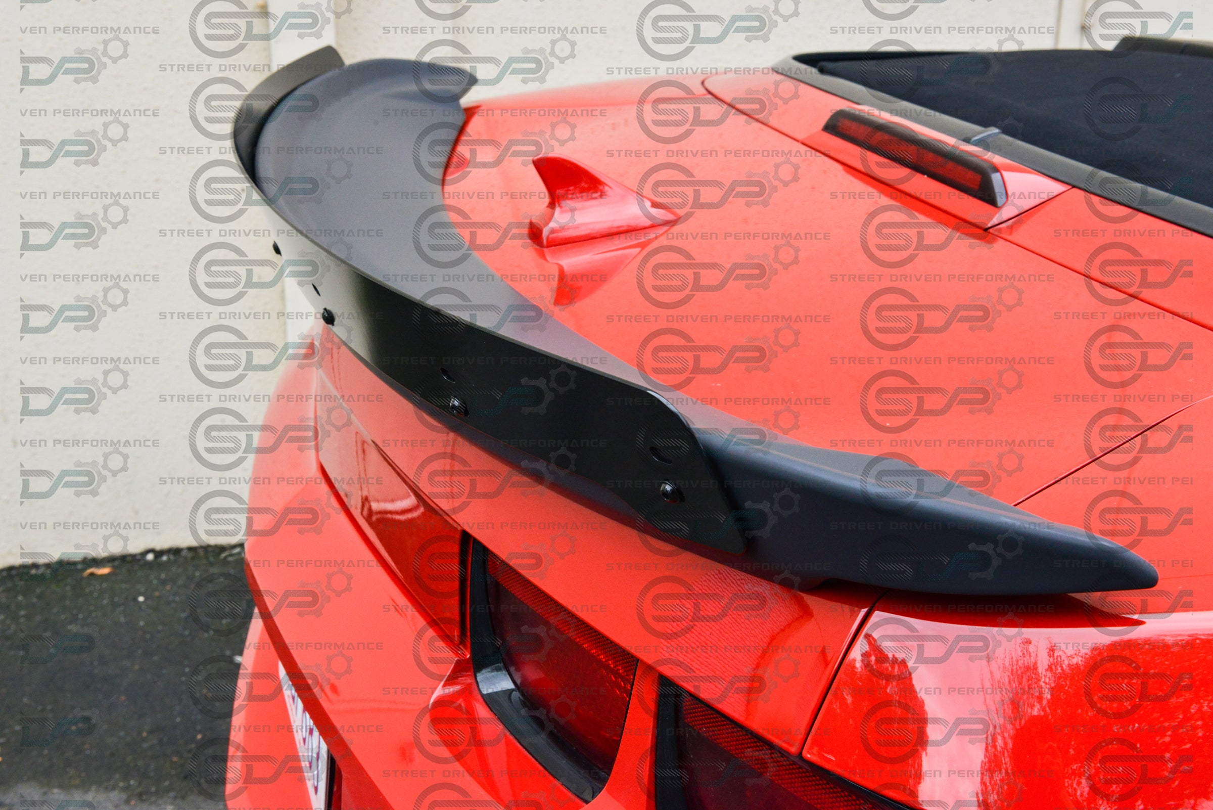 2010-2013 5th Gen Camaro - "ZL1 Style" Rear Trunk Lid Spoiler Wing  with Wickerbill - for models