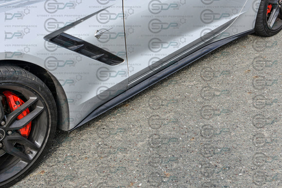 2014-2019 C7 Corvette - Carbon Fiber Performance Side Skirts / Rocker Panels / Ground Effects