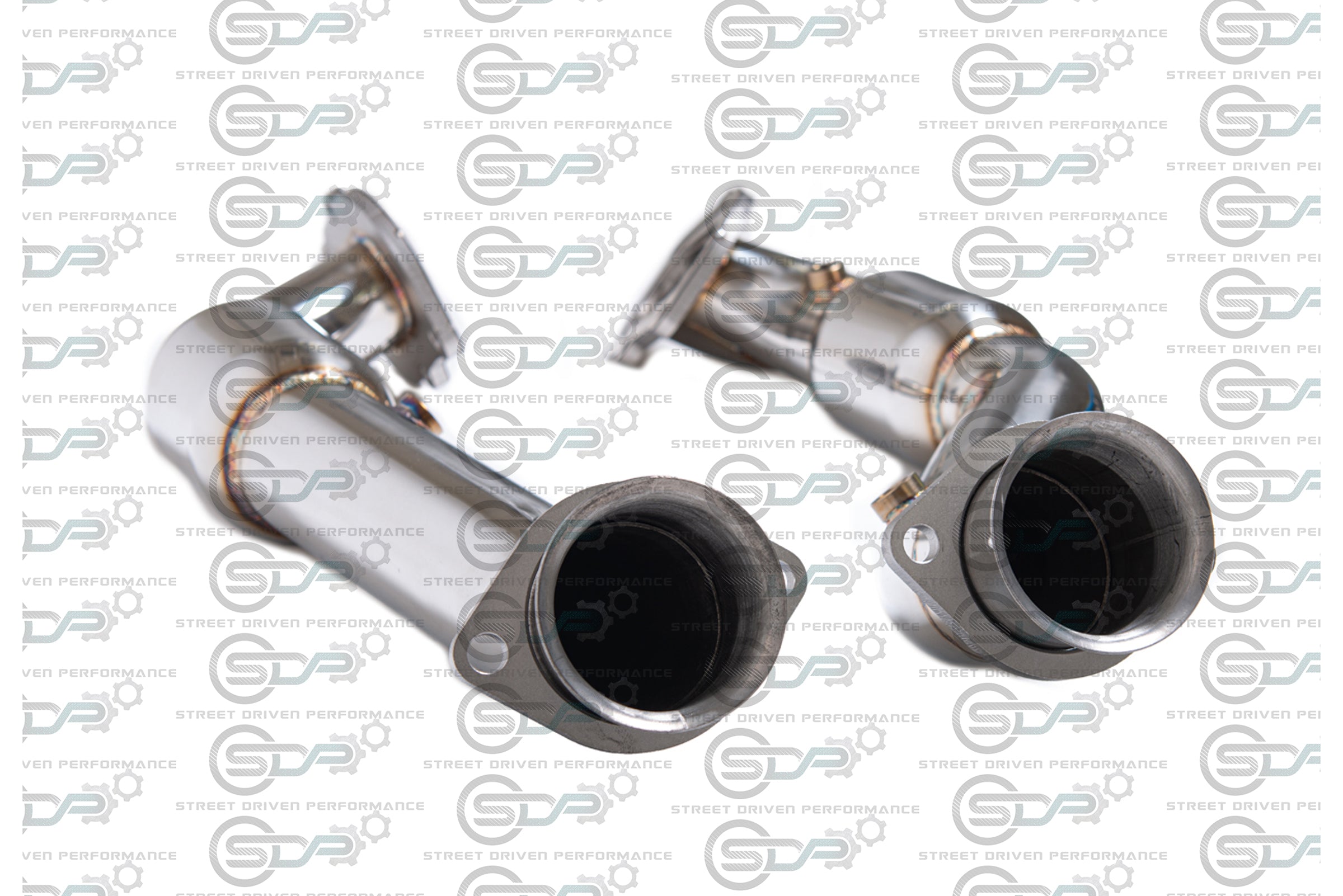 2014-2019 Chevrolet Corvette C7 - 3" Stainless Race Catted Exhaust Pipe to OEM Manifold