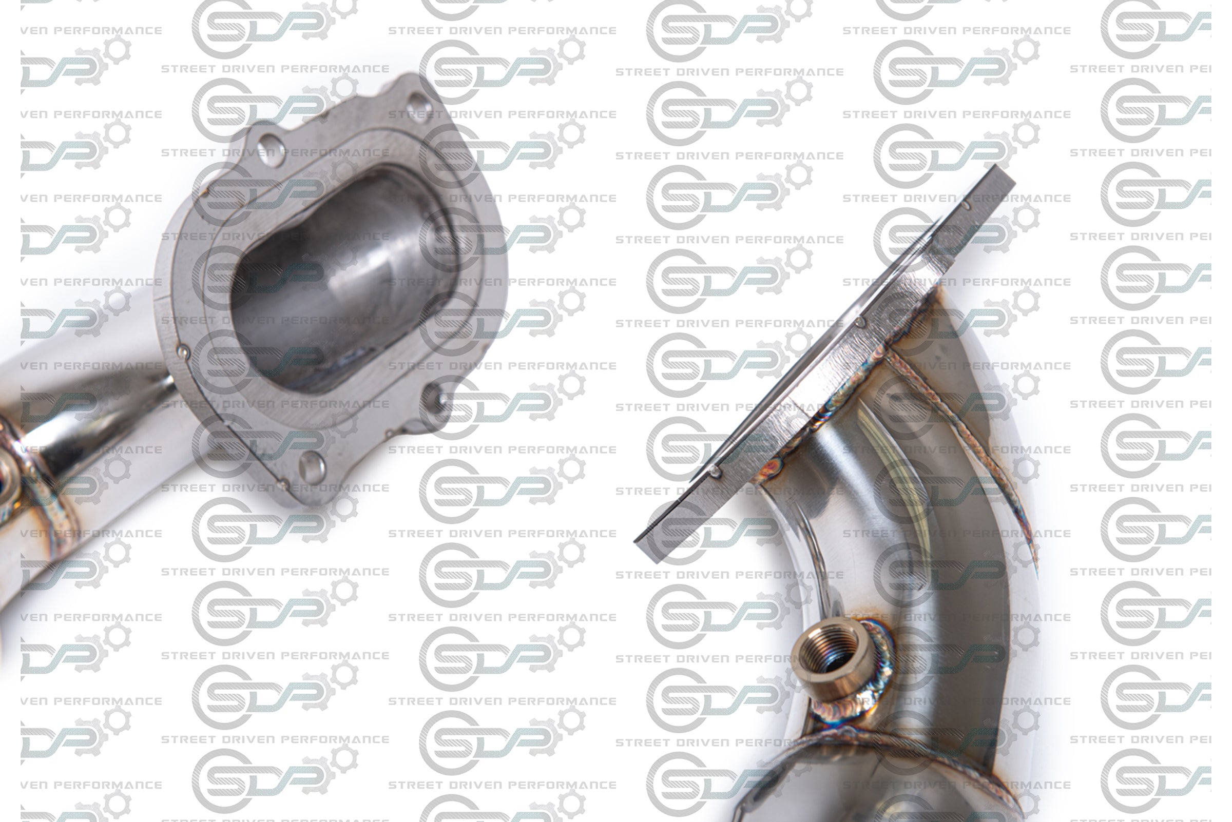 2014-2019 Chevrolet Corvette C7 - 3" Stainless Race Catted Exhaust Pipe to OEM Manifold