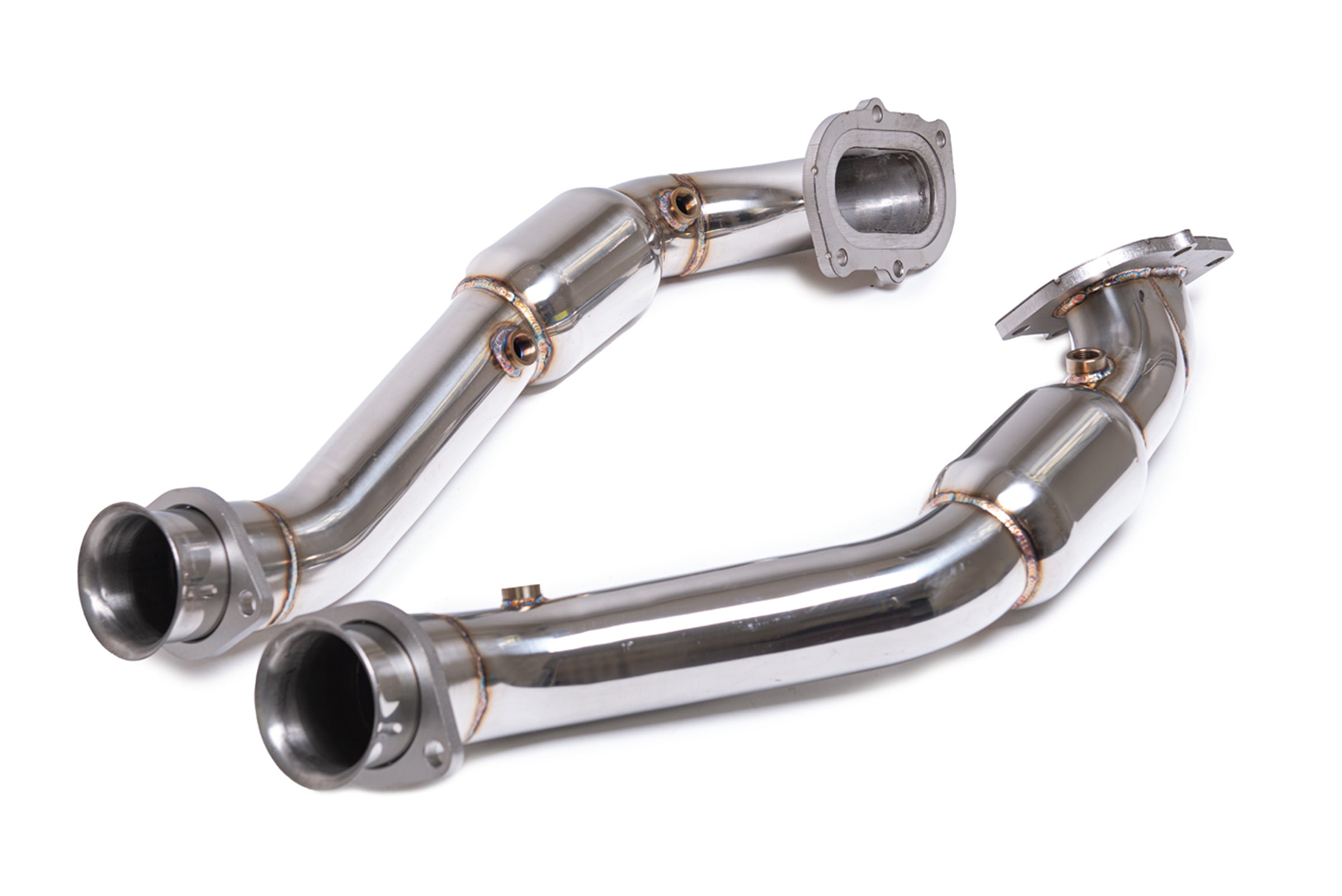 2014-2019 Chevrolet Corvette C7 - 3" Stainless Race Catted Exhaust Pipe to OEM Manifold
