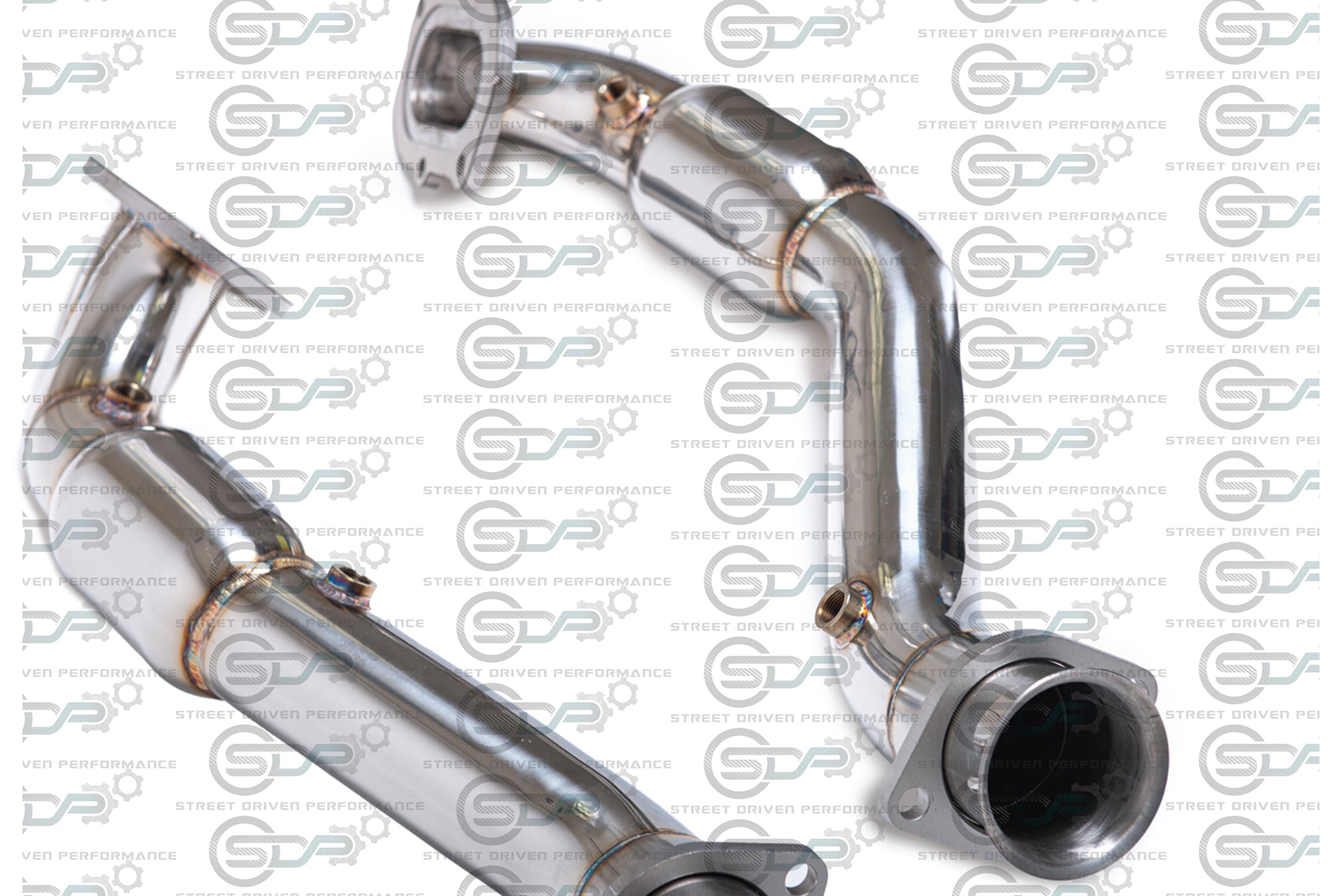 2014-2019 Chevrolet Corvette C7 - 3" Stainless Race Catted Exhaust Pipe to OEM Manifold