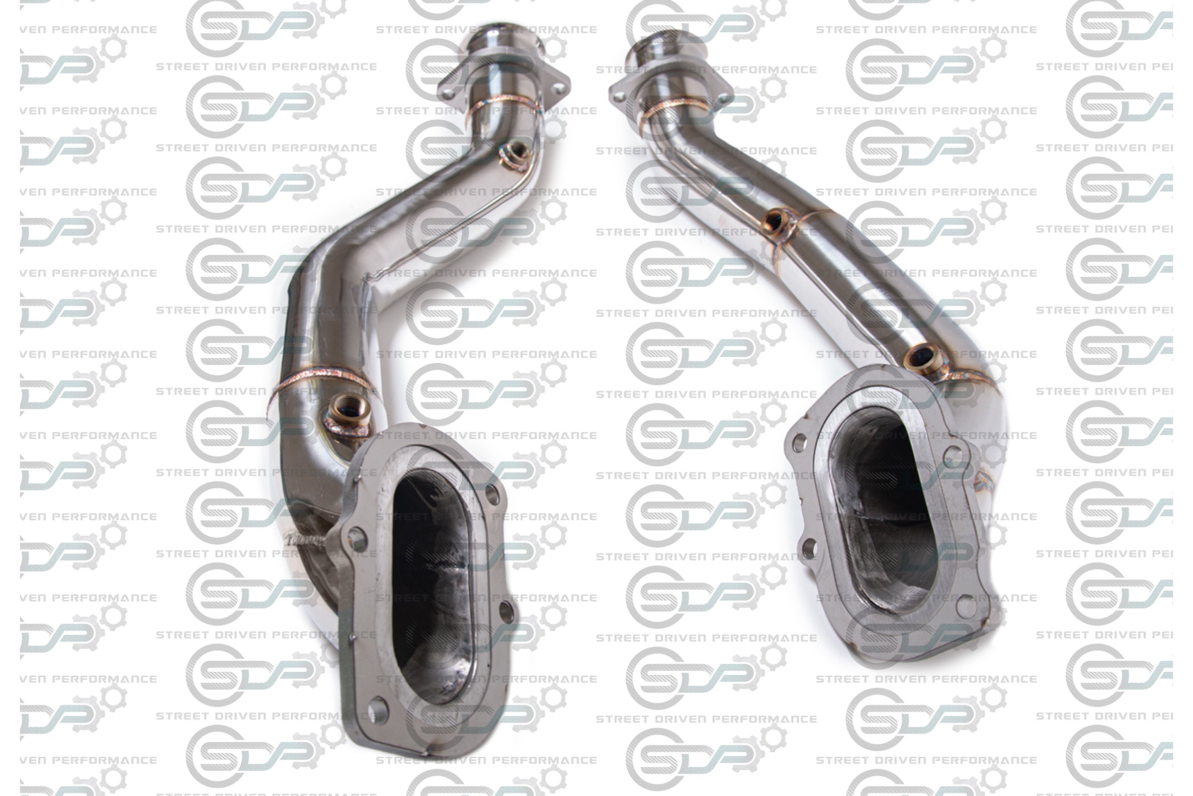 C7 Corvette - 3" Stainless Racing Exhaust Pipe to OEM Manifold