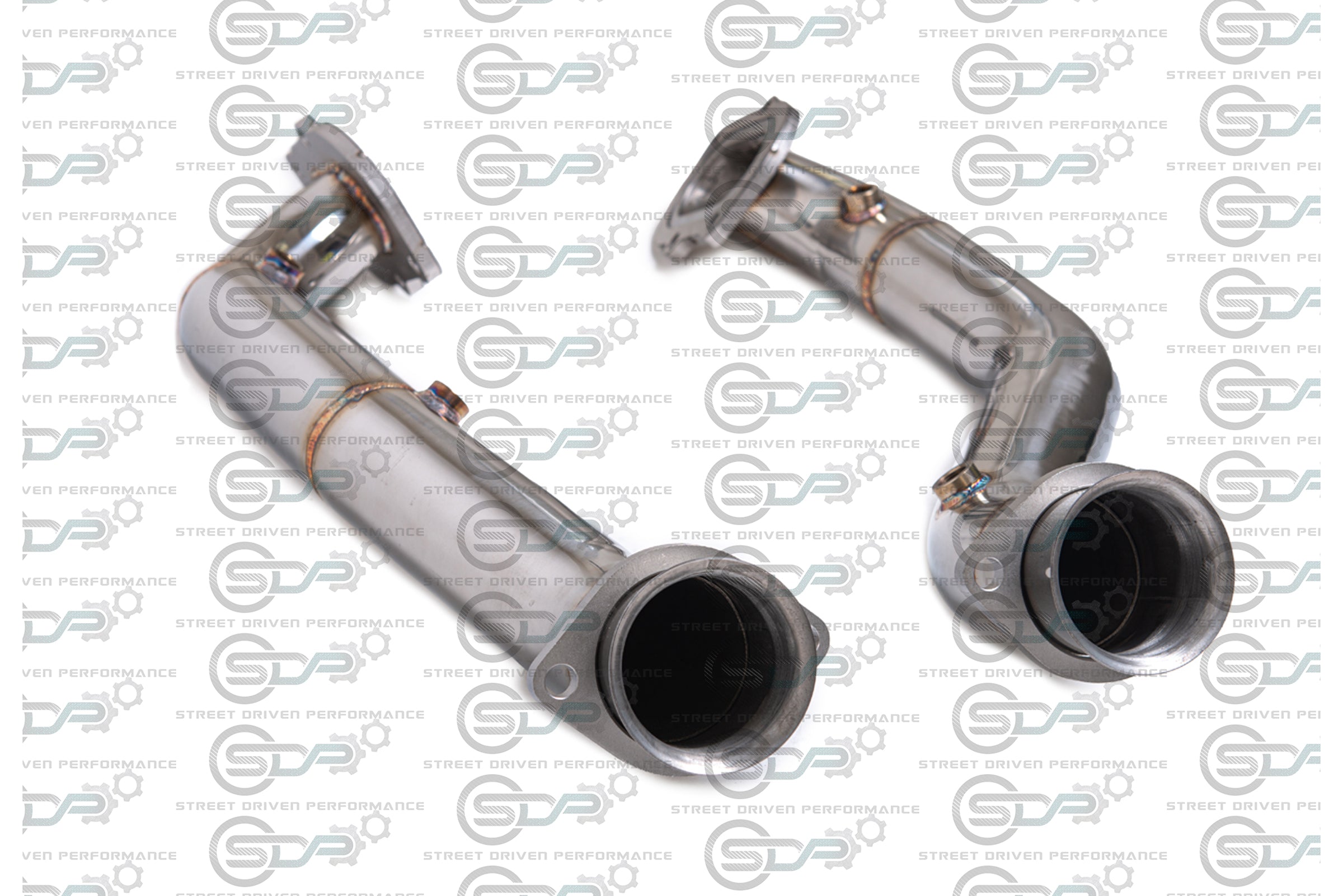 C7 Corvette - 3" Stainless Racing Exhaust Pipe to OEM Manifold