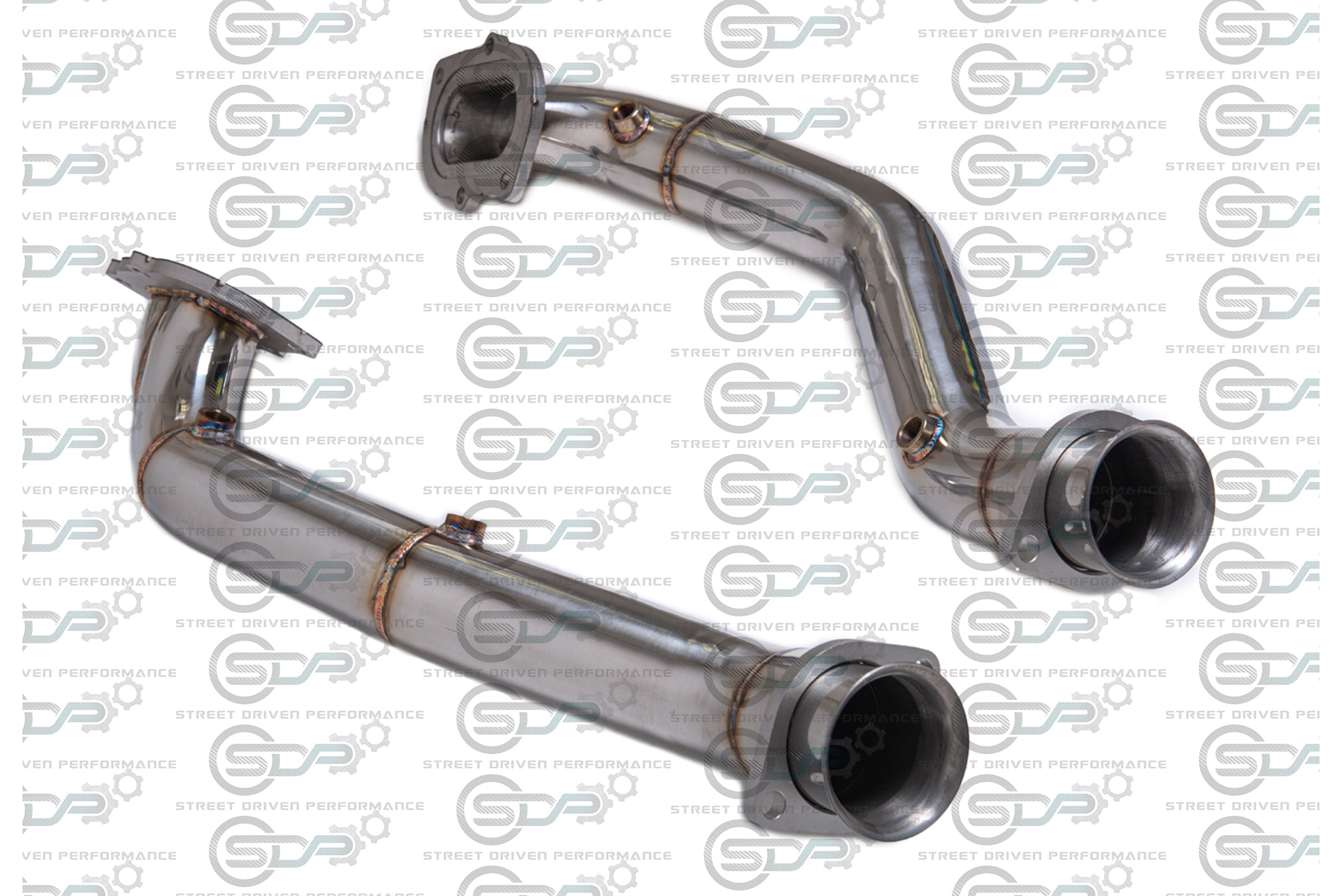 C7 Corvette - 3" Stainless Racing Exhaust Pipe to OEM Manifold