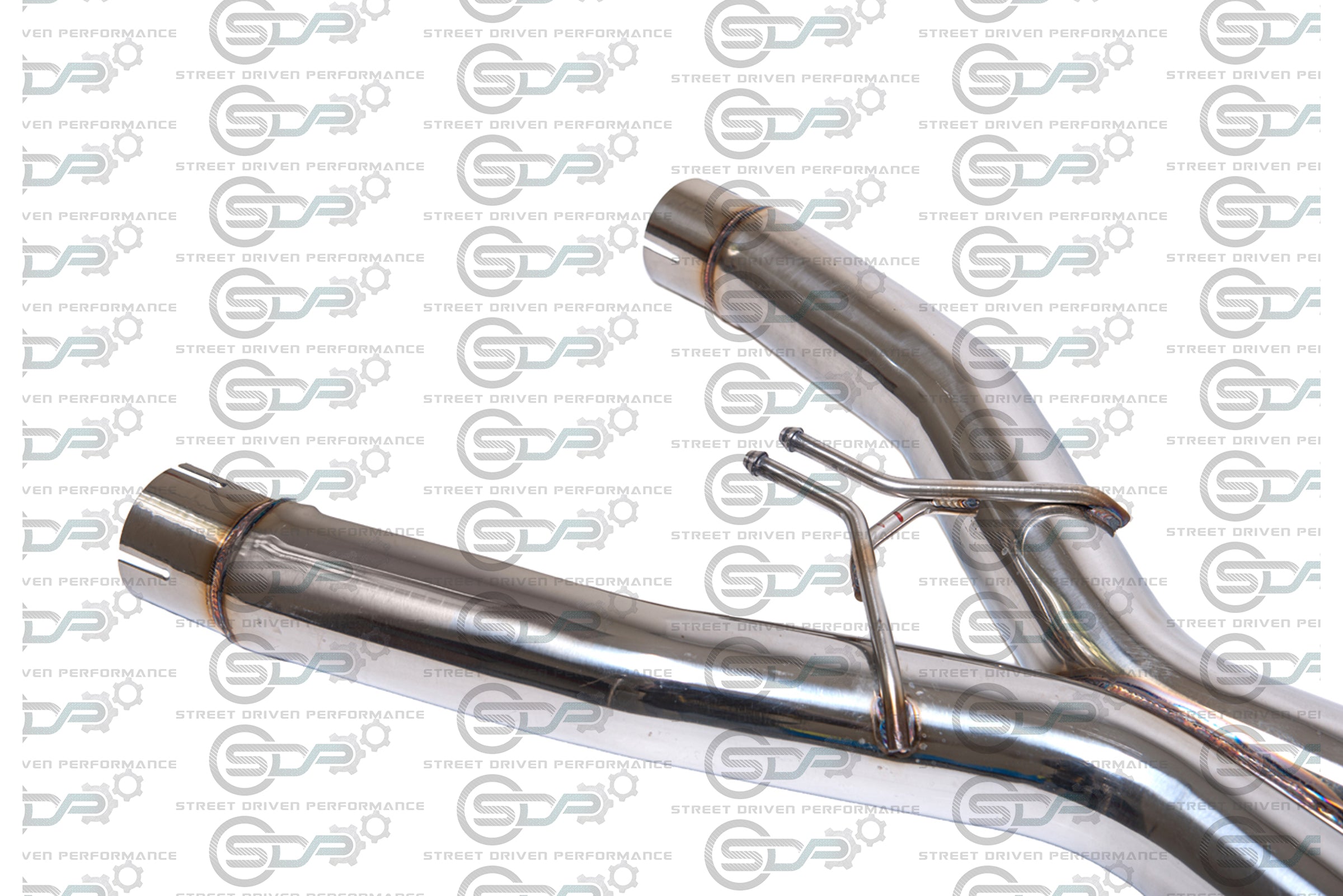 C7 Corvette - 3" Stainless Racing Double X-Pipe Exhaust
