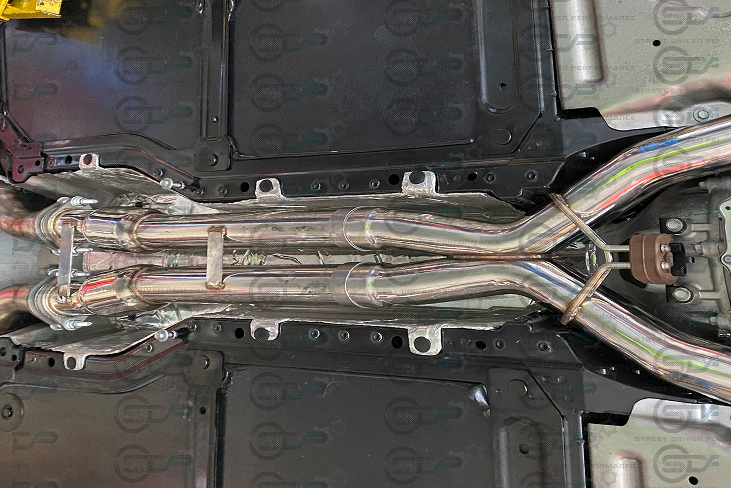 C7 Corvette - 3" Stainless Racing Double X-Pipe Exhaust