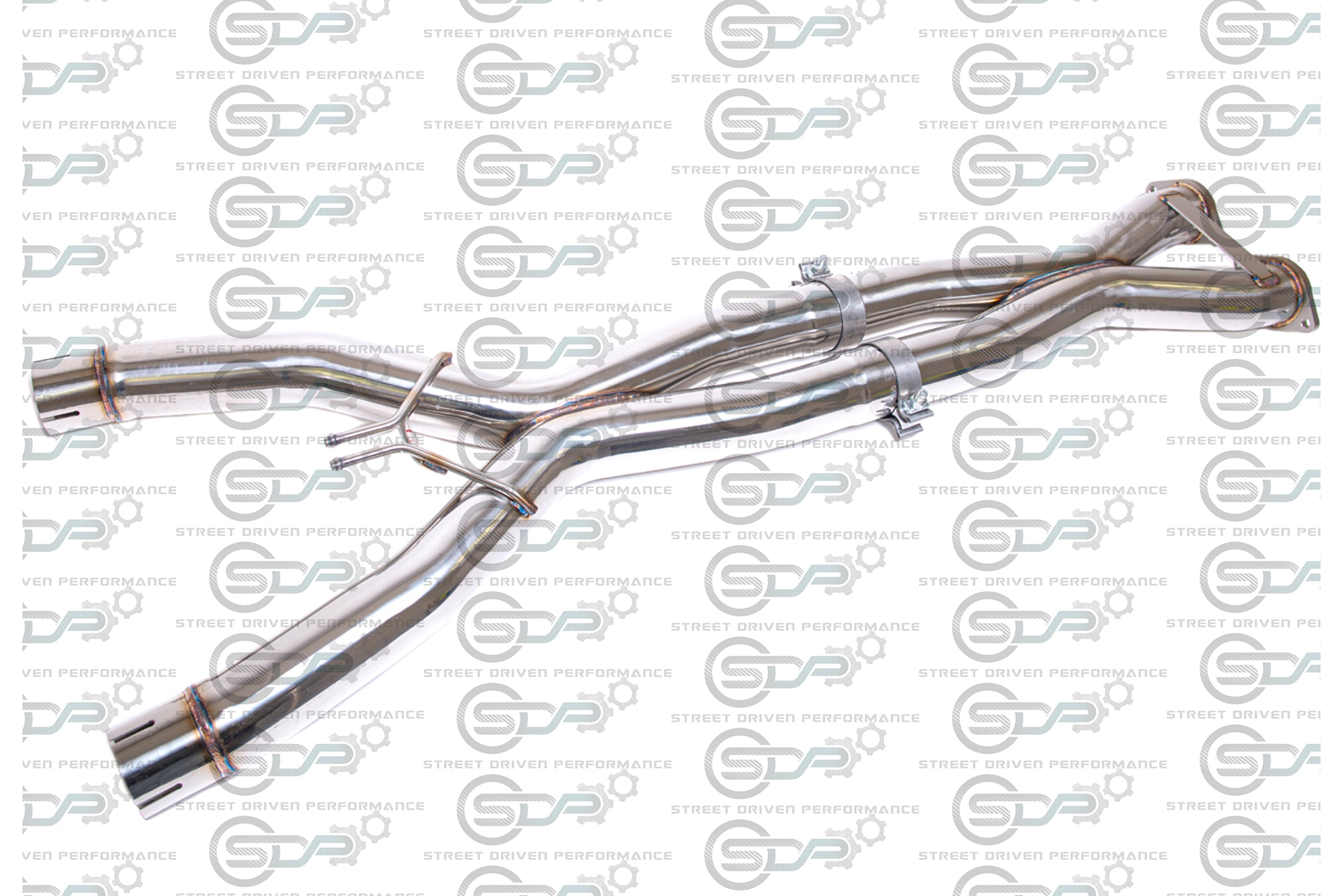 C7 Corvette - 3" Stainless Racing Double X-Pipe Exhaust