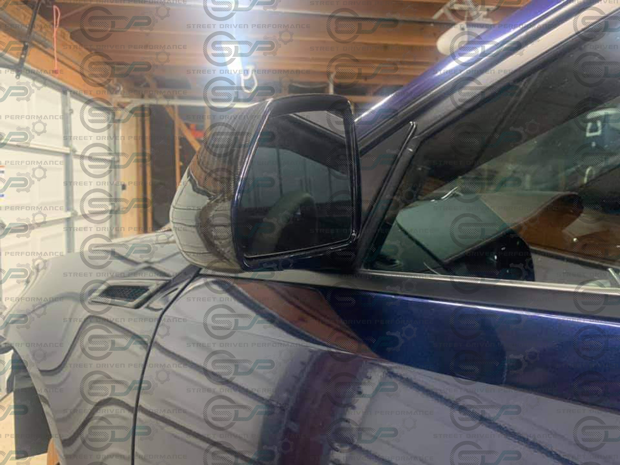 2009-2015 Cadillac CTS-V V2 | Carbon Fiber Side Mirror Cap Covers (Pair)