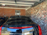 2009-2015 Cadillac CTS-V Sedan MATTE BLACK Rear Trunk Wing Wickerbill Spoiler