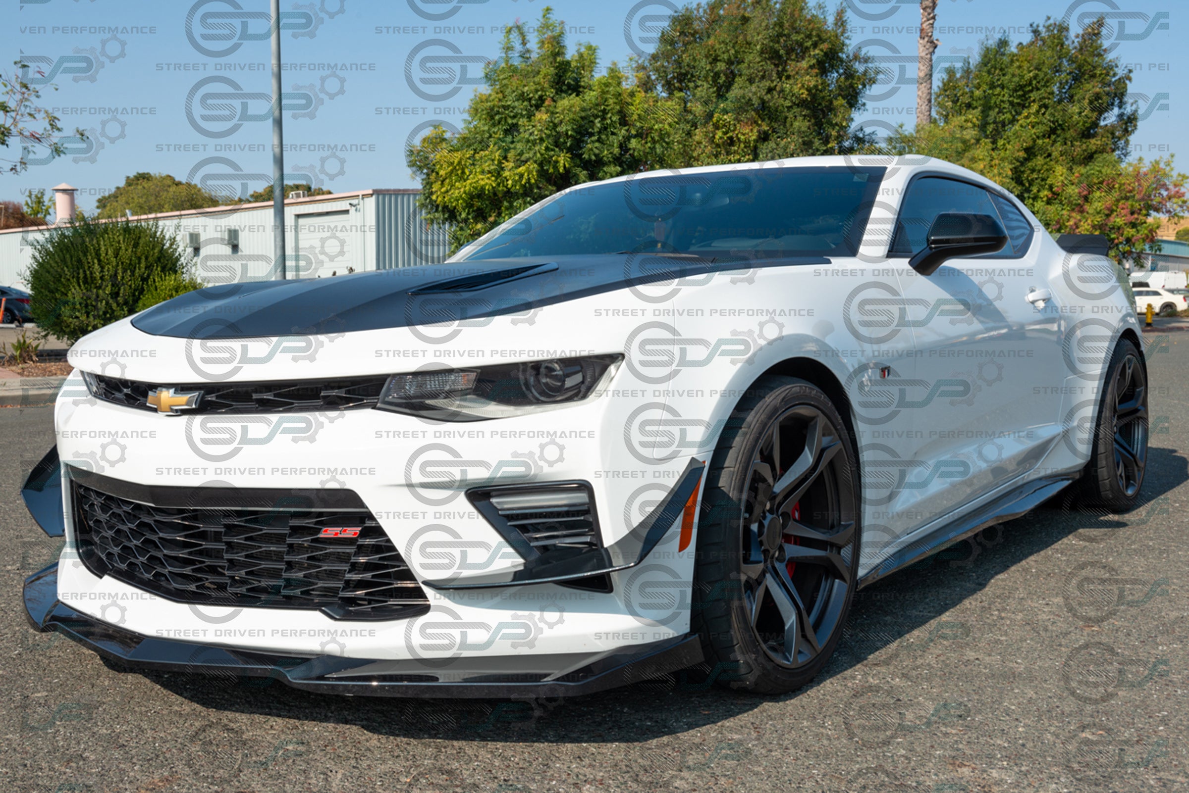 2016-2018 6th Gen Camaro - "ZL1 Conversion" Carbon Fiber Front Splitter / Lip Ground Effects - for all SS models