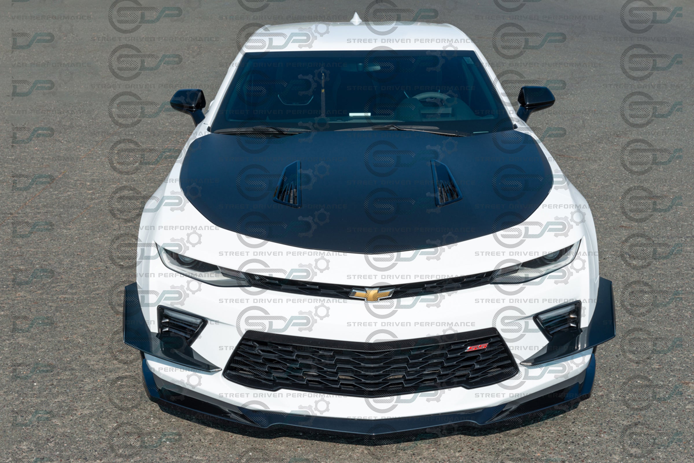 2016-2018 6th Gen Camaro - "ZL1 Conversion" Carbon Fiber Front Splitter / Lip Ground Effects - for all SS models