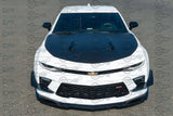 6th Gen Camaro - "ZL1 Conversion" Carbon Fiber Front Splitter / Lip Ground Effects - for all 16-18 SS models