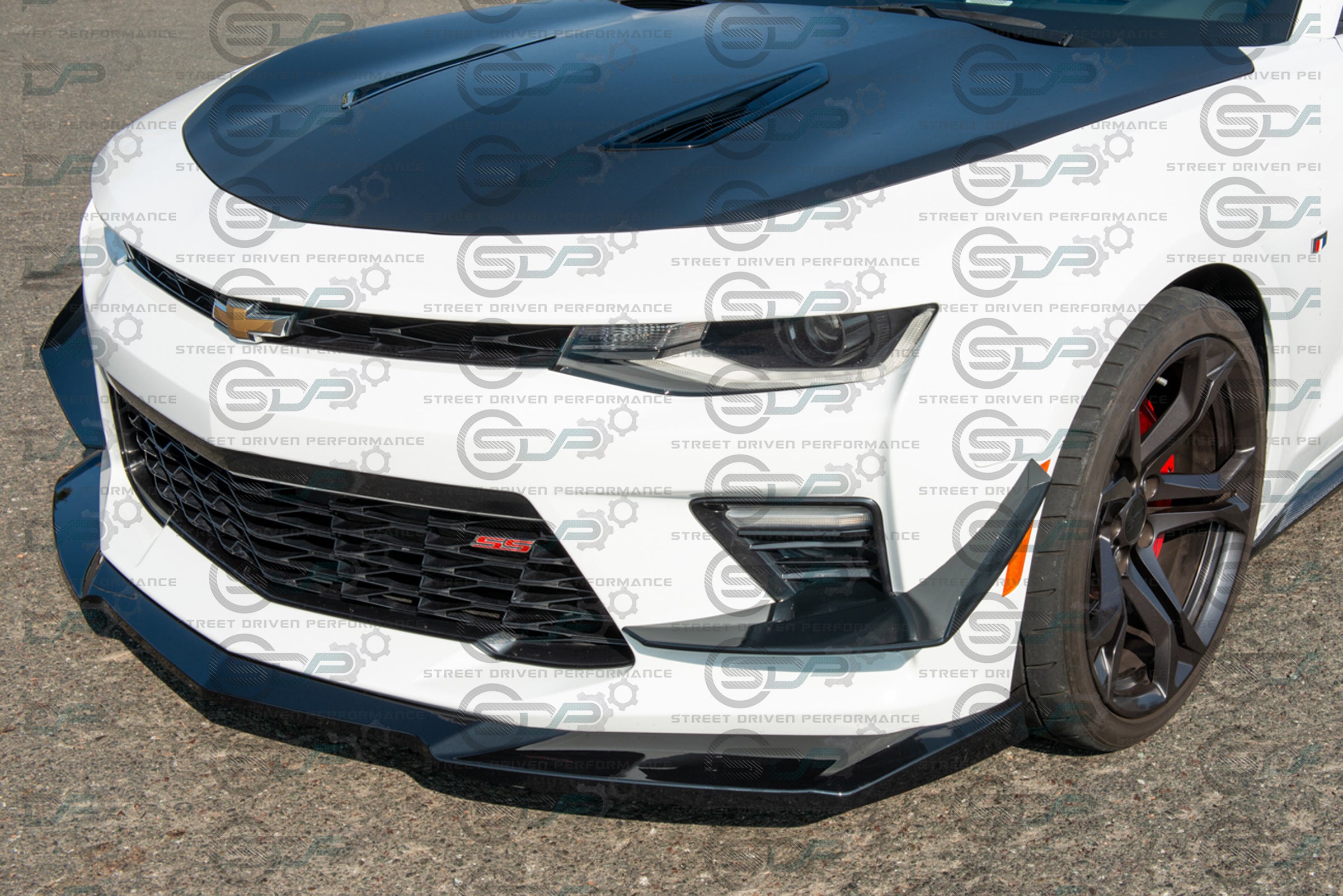 2016-2018 6th Gen Camaro - "ZL1 Conversion" Carbon Fiber Front Splitter / Lip Ground Effects - for all SS models