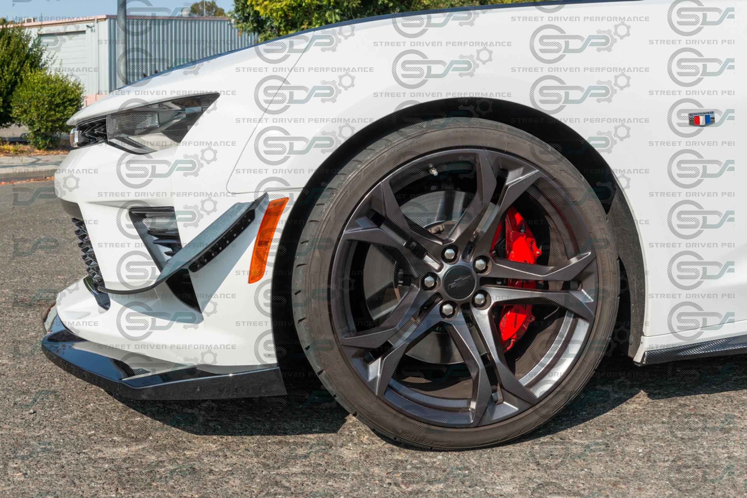 2016-2018 6th Gen Camaro - "ZL1 Conversion" Carbon Fiber Front Splitter / Lip Ground Effects - for all SS models