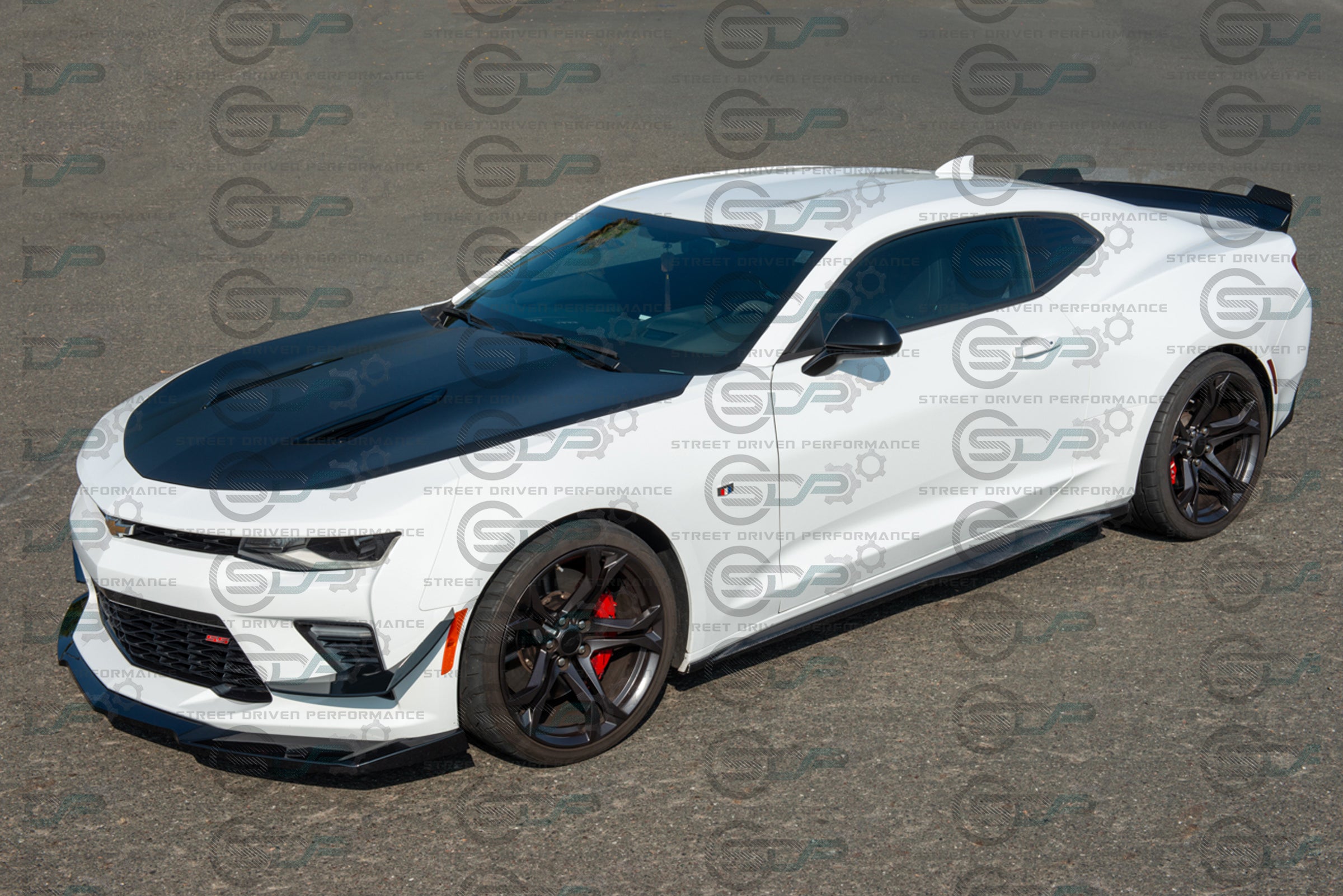 2016-2018 6th Gen Camaro - "ZL1 Conversion" Carbon Fiber Front Splitter / Lip Ground Effects - for all SS models