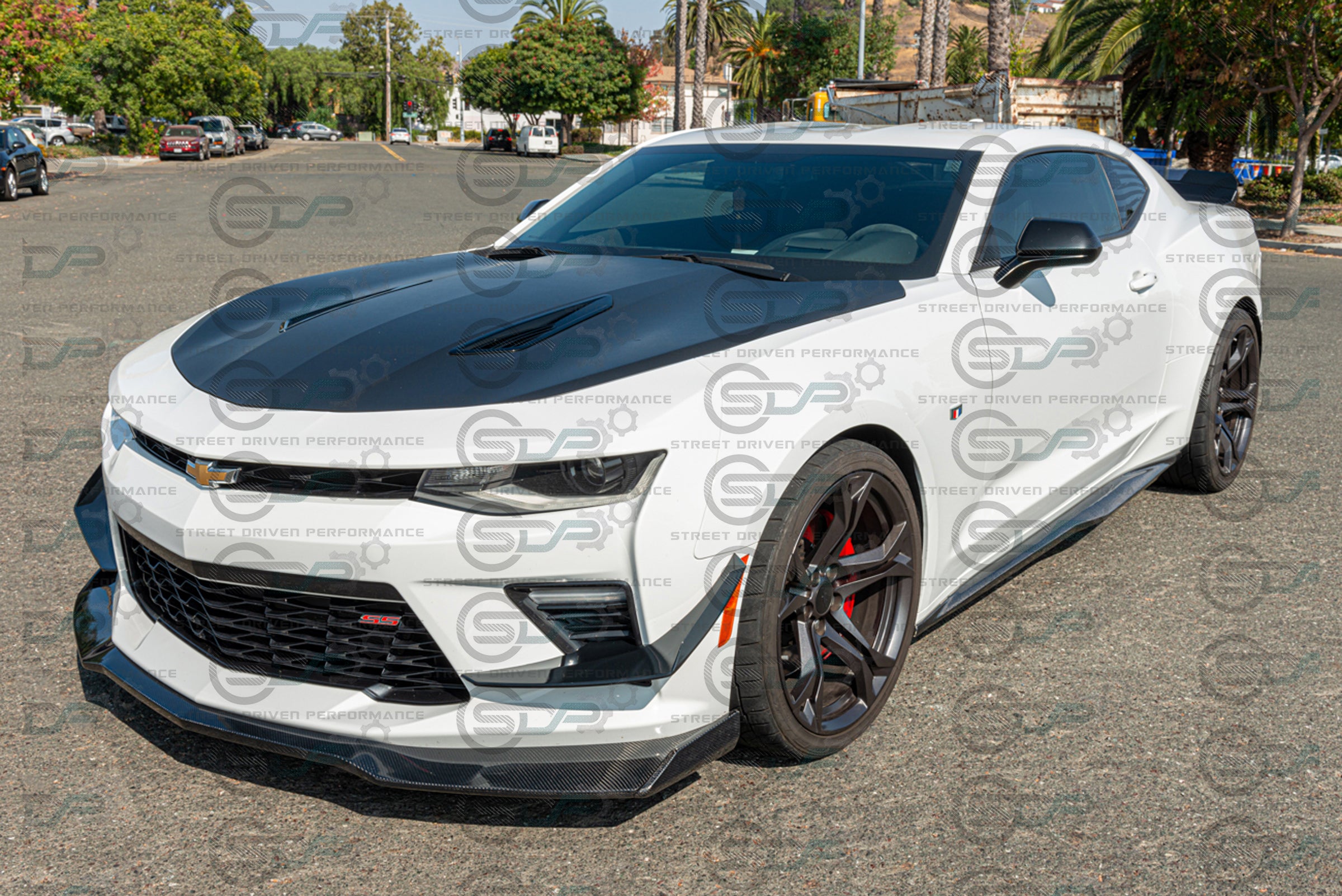 2016-2018 6th Gen Camaro - "ZL1 - 1LE Track Package" Carbon Fiber Front Splitter / Lip Ground Effects - for all SS models
