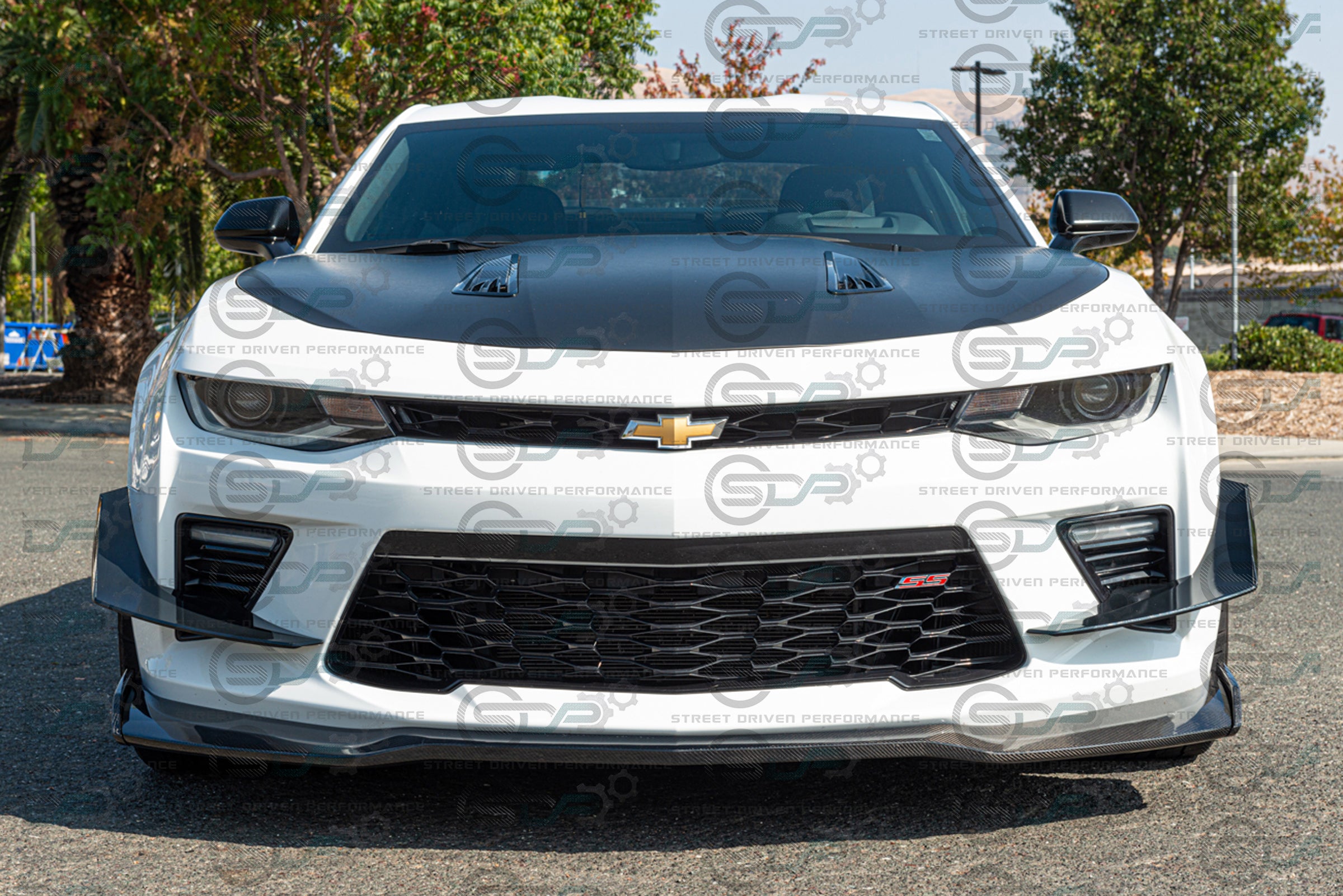 2016-2018 6th Gen Camaro - "ZL1 - 1LE Track Package" Carbon Fiber Front Splitter / Lip Ground Effects - for all SS models