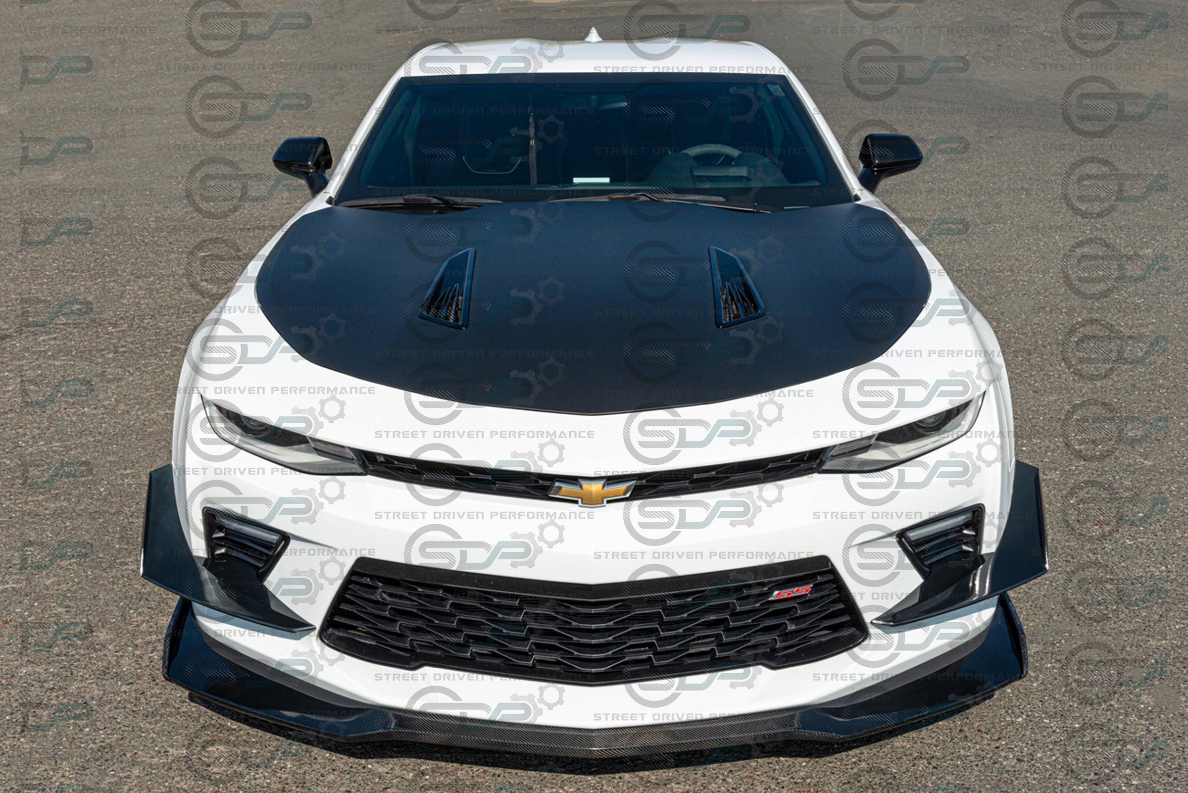 2016-2018 6th Gen Camaro - "ZL1 - 1LE Track Package" Carbon Fiber Front Splitter / Lip Ground Effects - for all SS models