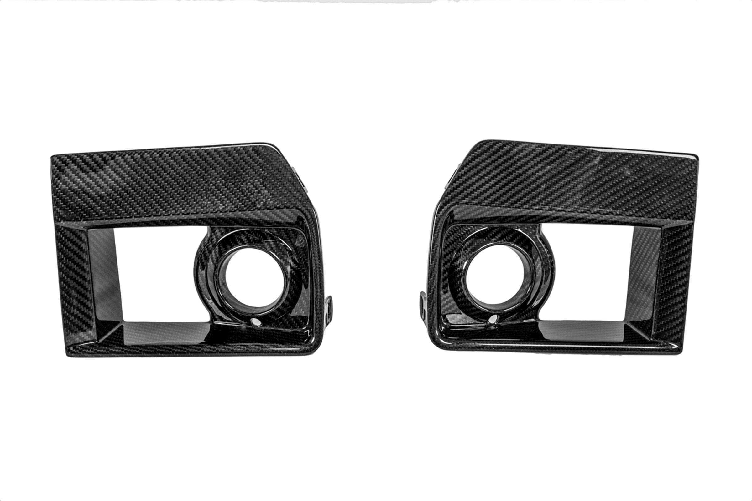 2009-2015 CTS-V V2 - Carbon Fiber Fog Light Bezels / Covers