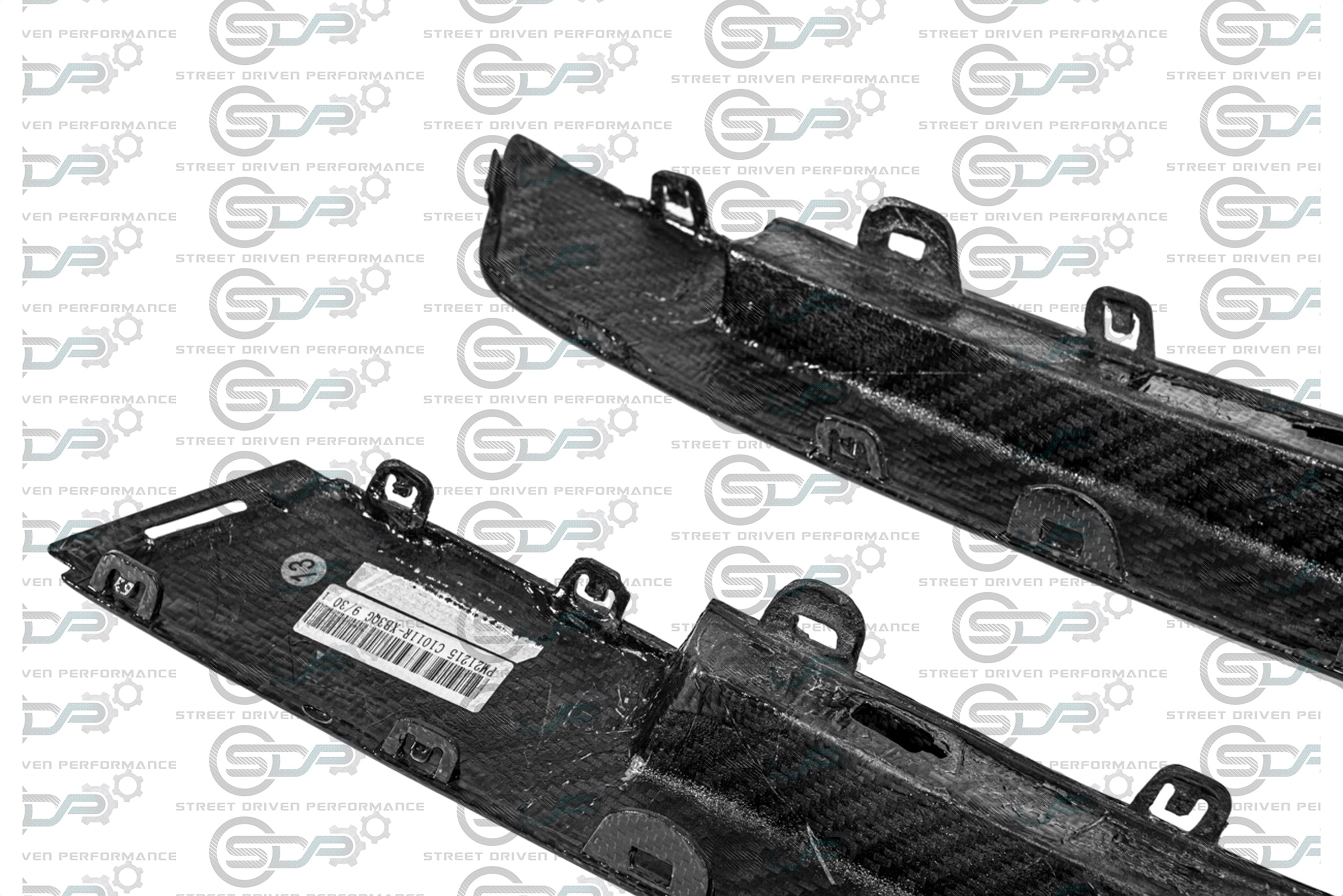 2009-2015 CTS-V V2 Coupe - Carbon Fiber Rear Bumper Inserts / Reflector Housings