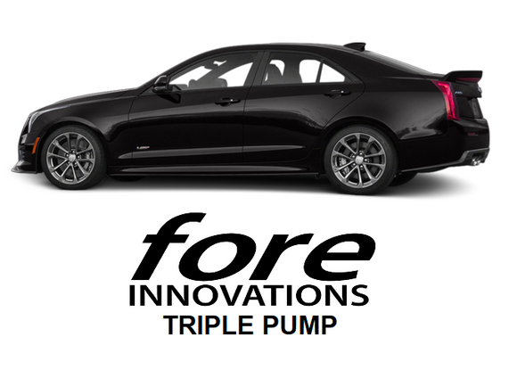 Fore Innovations Triple Pump Fuel System for 2016+ Cadillac ATS-V, ATSV