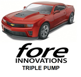 Fore Innovations - L4 - Triple Pump Fuel System for 5th Gen Camaro 2010 - 2015