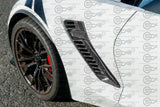 C7 Corvette - Carbon Fiber "Z06 Style" Side Fender Vents