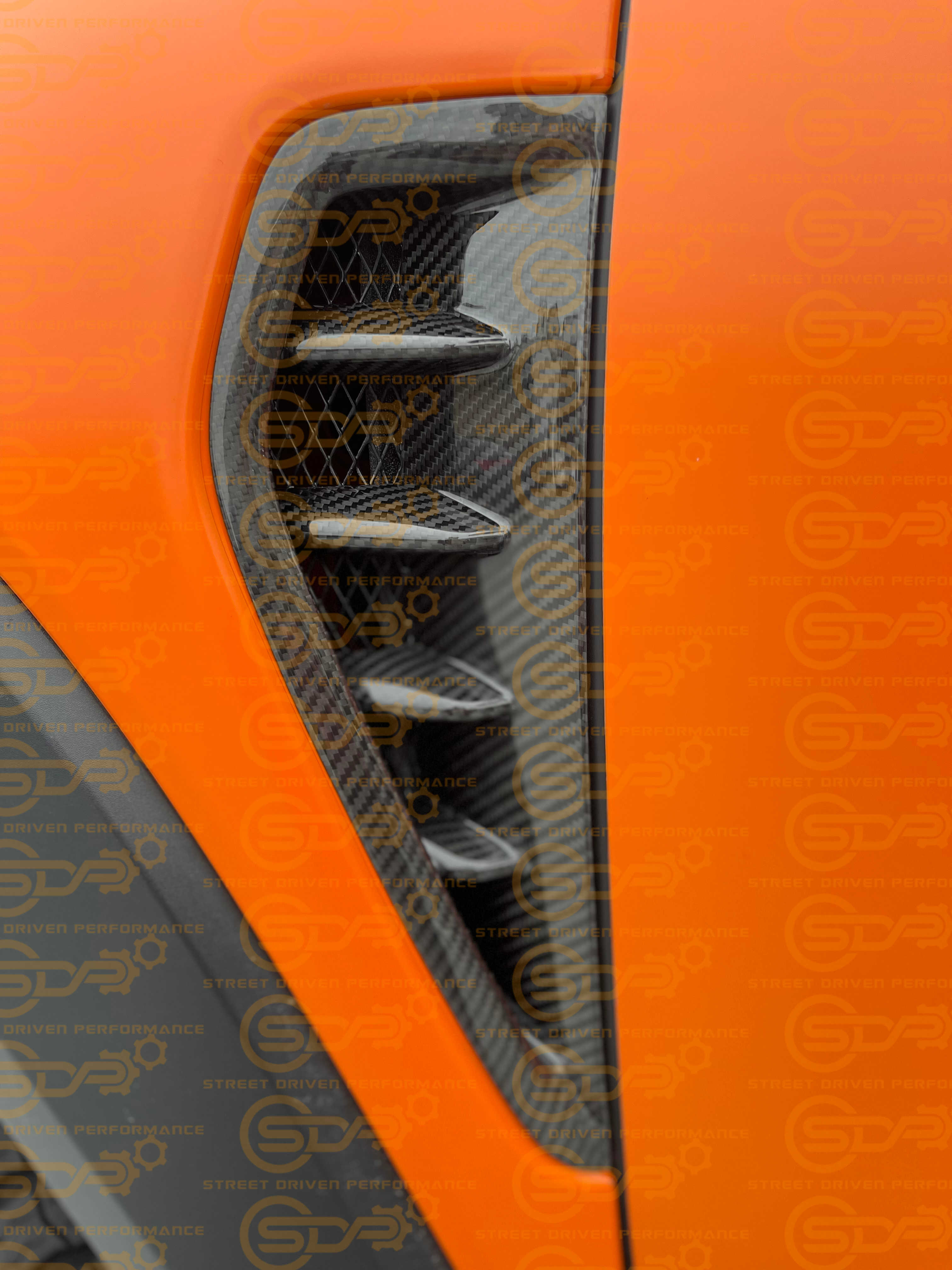 2021-2022 RAM TRX OE CARBON FIBER FENDER VENTS