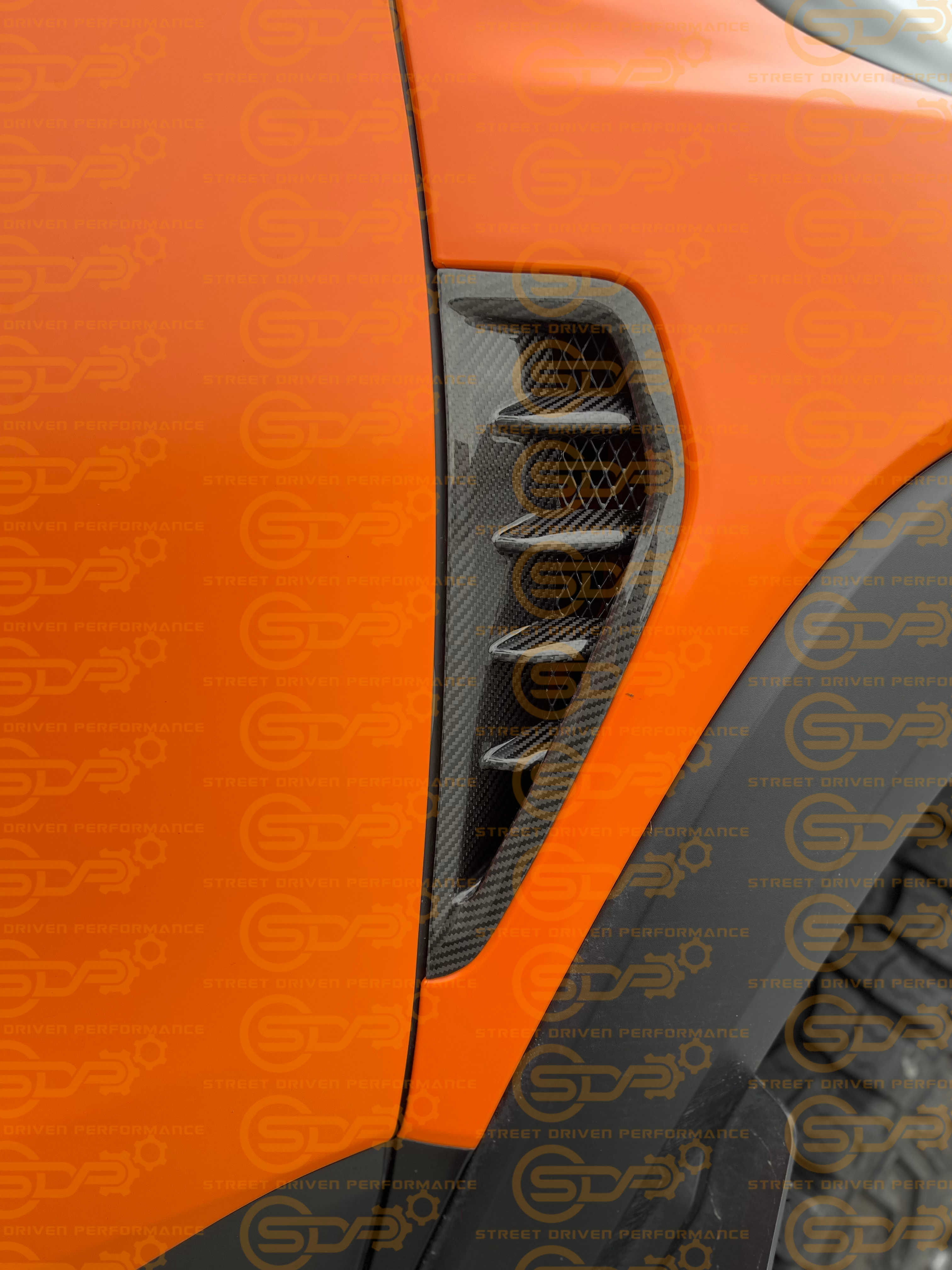 2021-2022 RAM TRX OE CARBON FIBER FENDER VENTS