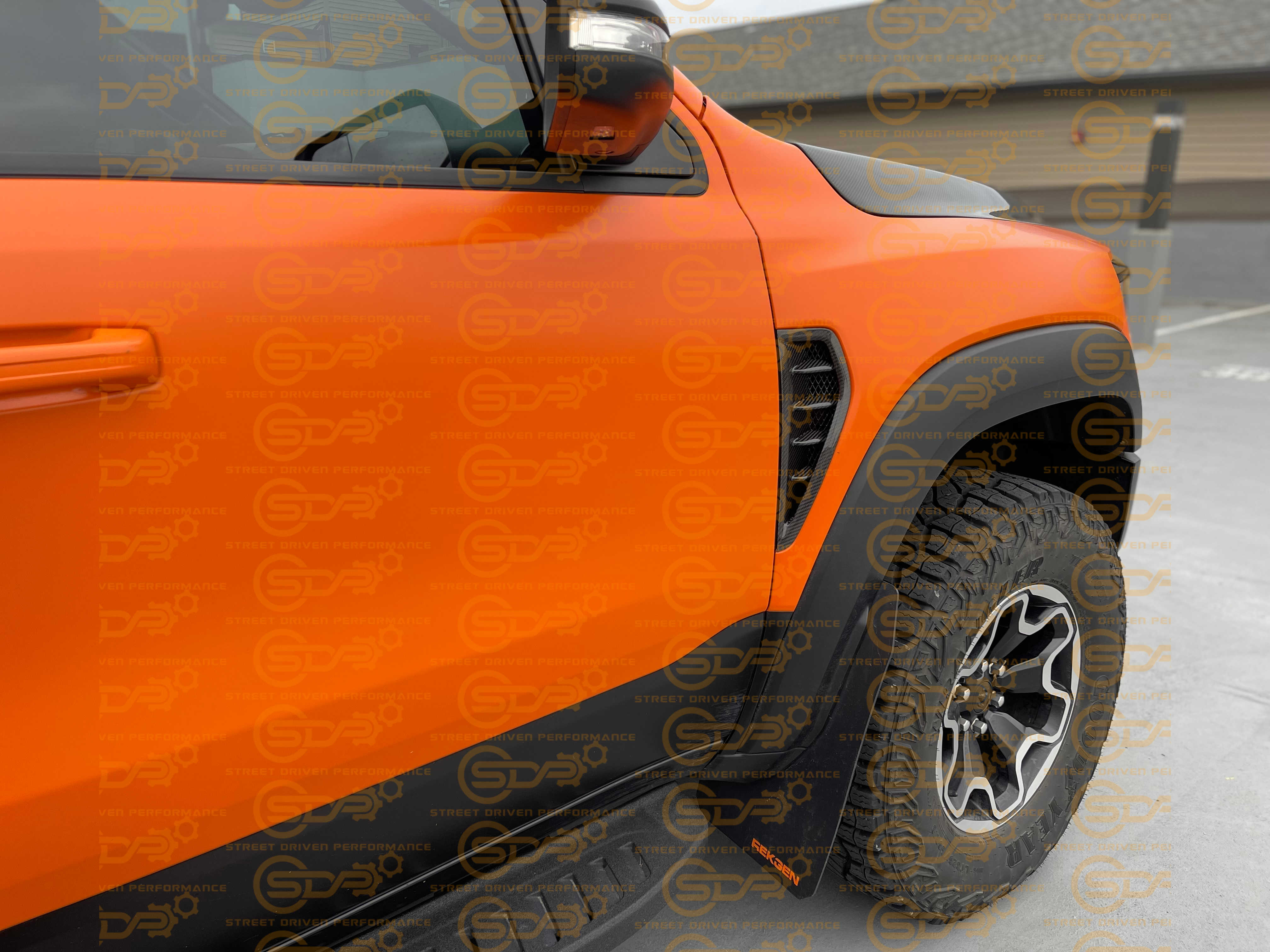 2021-2022 RAM TRX OE CARBON FIBER FENDER VENTS