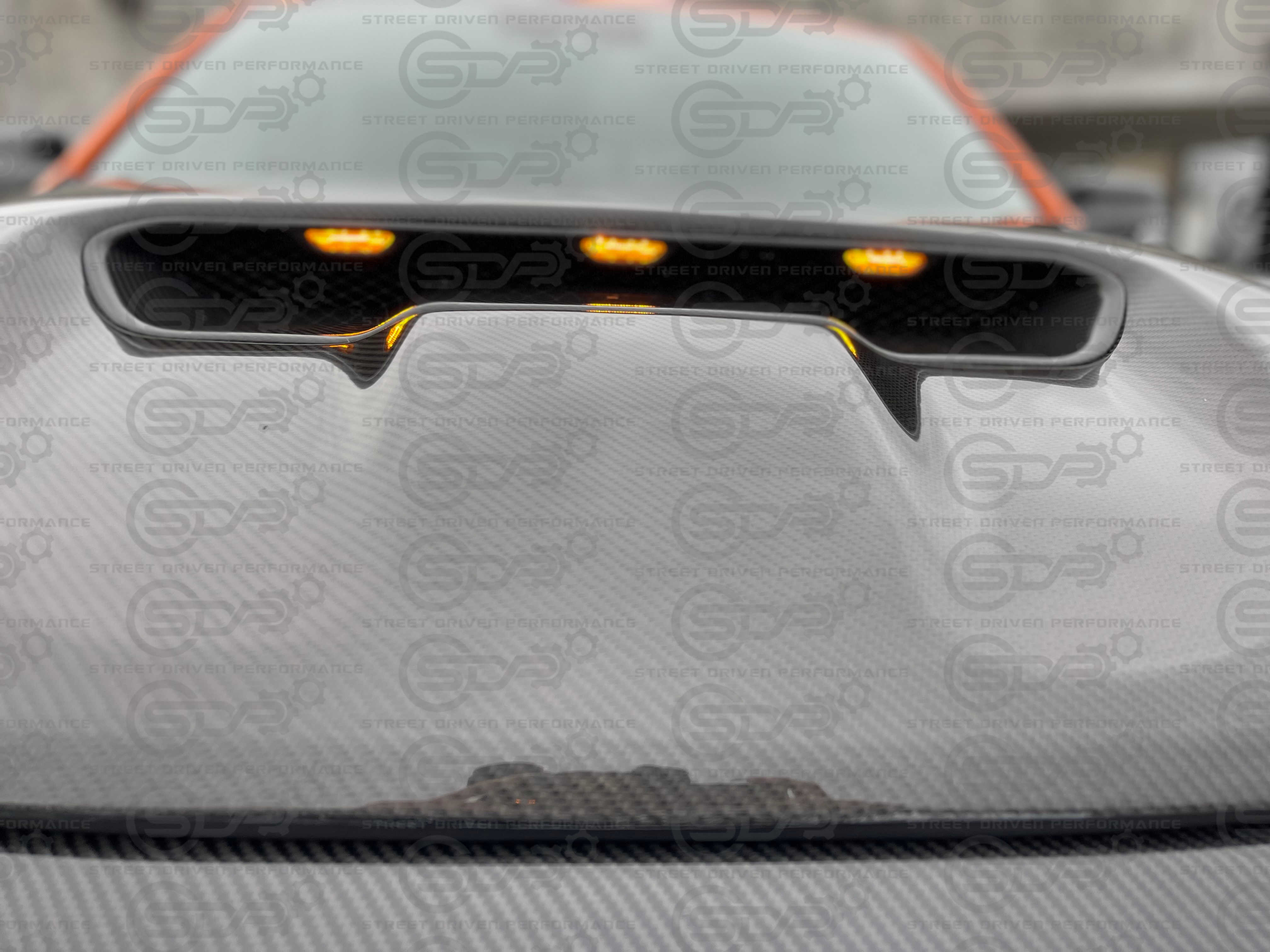 2021-2022 RAM TRX OE CARBON FIBER Air Intake Hood Scoop