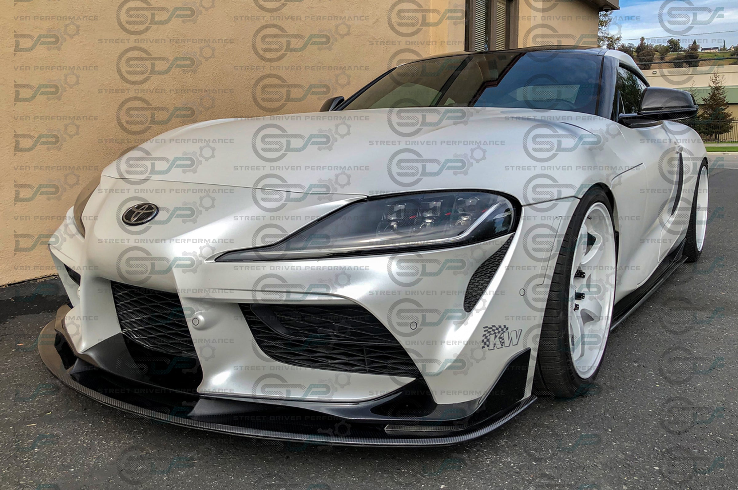 2020+ Toyota Supra A90 | Artisan Spirit Style Front Lip Splitter Ground Effects