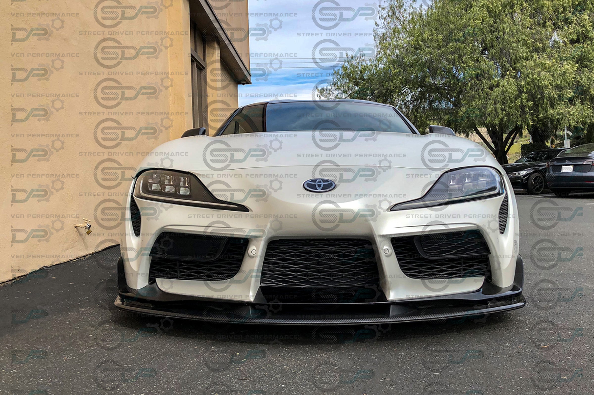 2020+ Toyota Supra A90 | Artisan Spirit Style Front Lip Splitter Ground Effects
