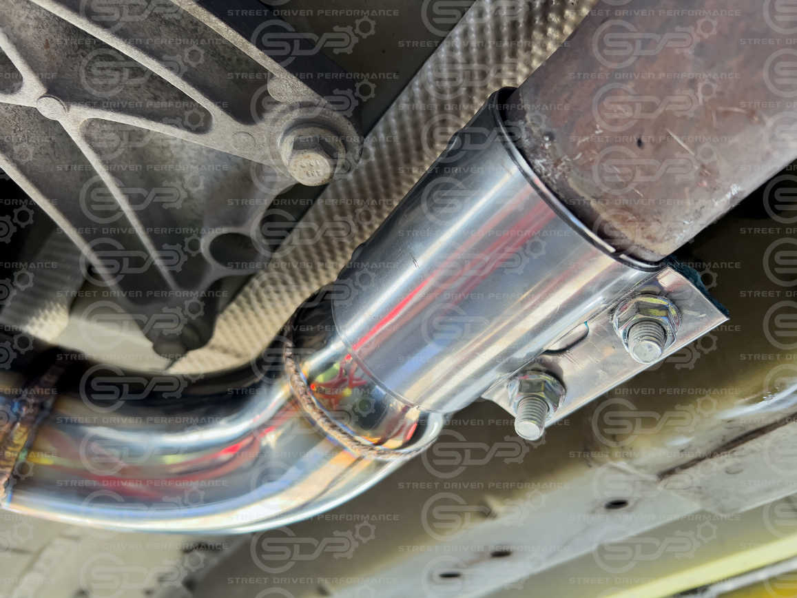 10-15 Camaro Coupe | T304 3" Piping 4" Slant-Cut Tips Cat Back Full Exhaust