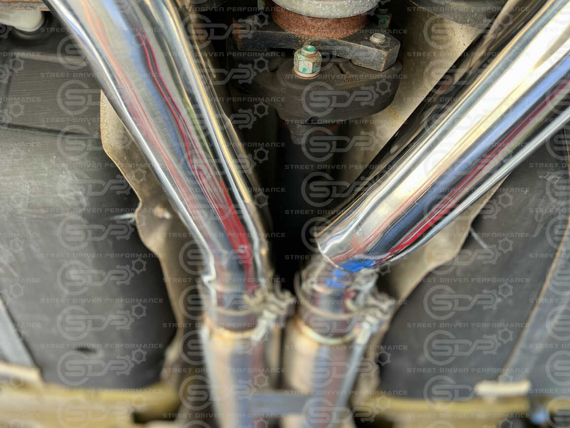 10-15 Camaro Coupe | T304 3" Piping 4" Slant-Cut Tips Cat Back Full Exhaust