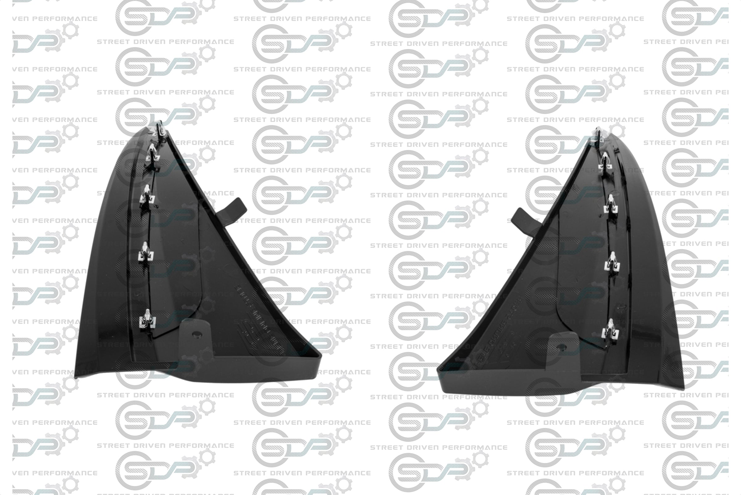 2014-2019 C7 Corvette - Extended Front & Rear Splash Guards / Mud Flaps Pair - for all models