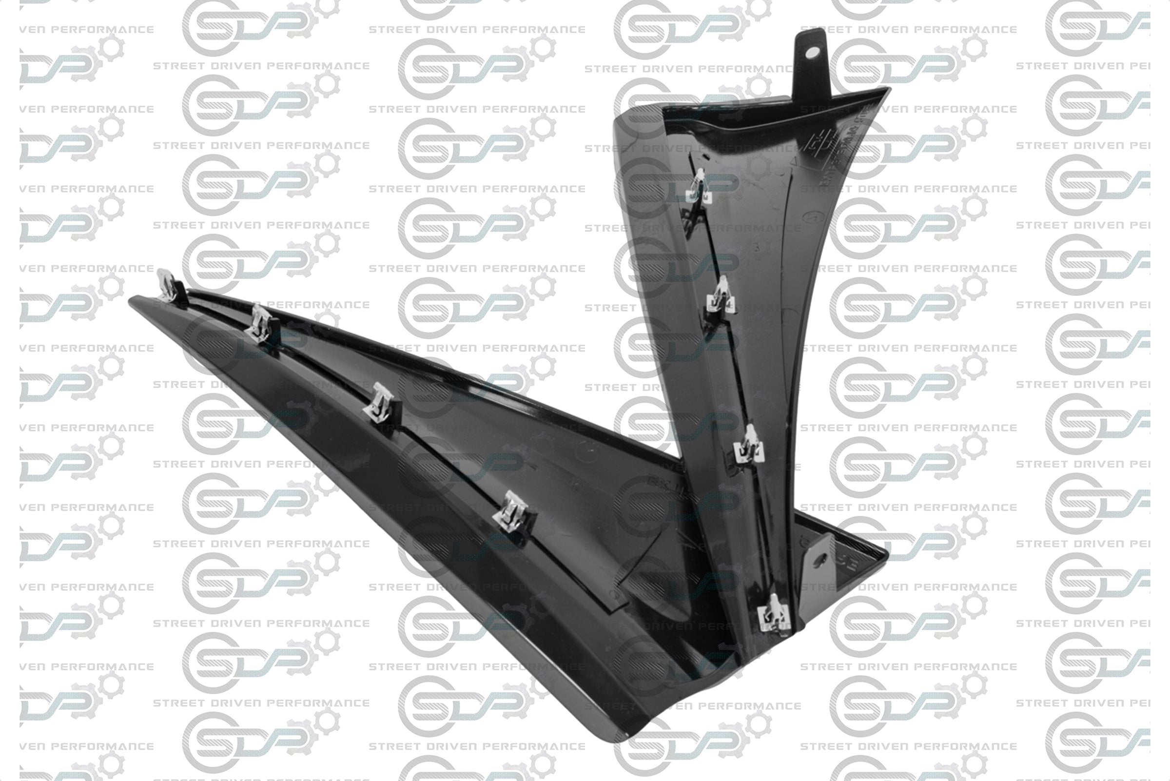 2014-2019 C7 Corvette - Extended Front & Rear Splash Guards / Mud Flaps Pair - for all models